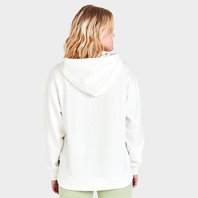 Back Right view of Women's Vans Boxed In Water Washed BFF Hoodie in Marshmallow Click to zoom