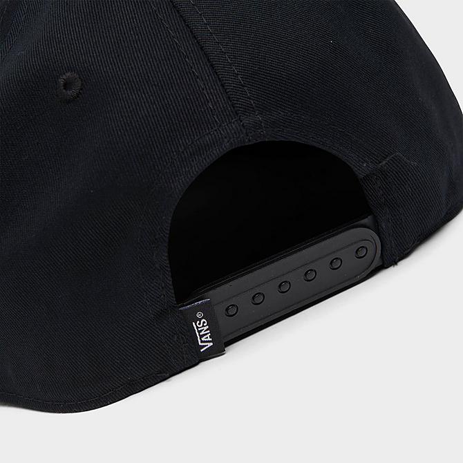 Back view of Vans Drain Em Dry Snapback Hat in Black Click to zoom