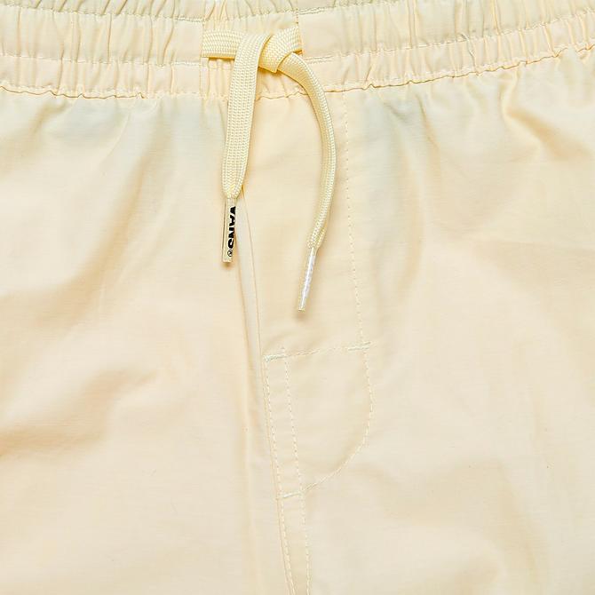 Back Left view of Boys' Vans Primary 15.5" Volley Shorts in Pale Banana Click to zoom
