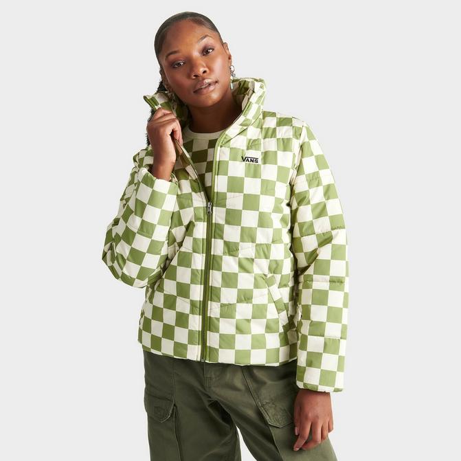 Vans store jacket checkered