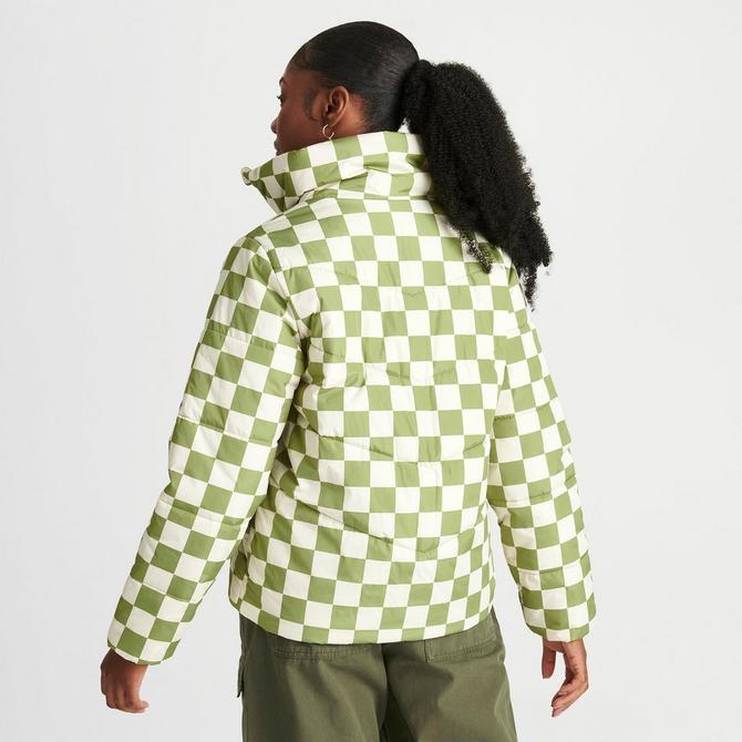 Yellow on sale checkerboard windbreaker