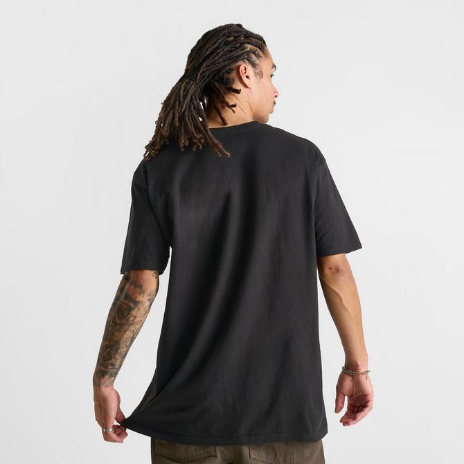 [angle] view of Men's Vans Take The Call T-Shirt in Black Click to zoom