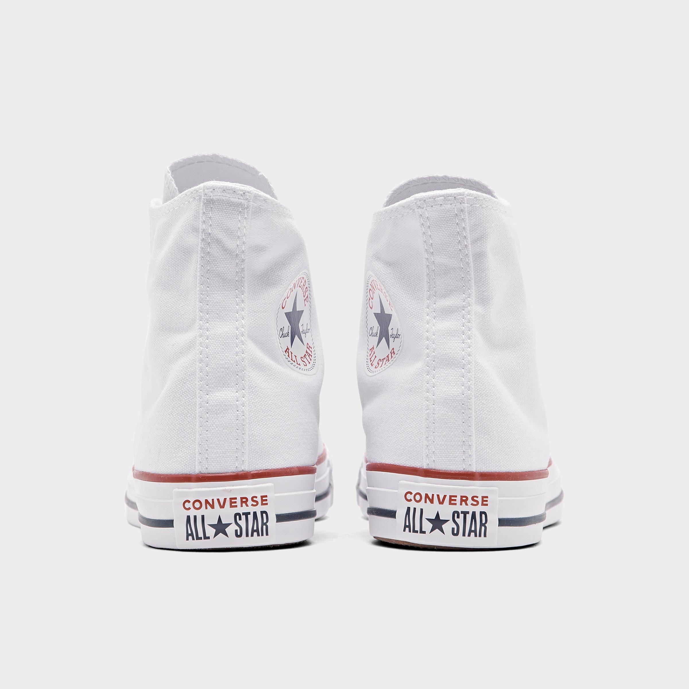 converse all star white high tops