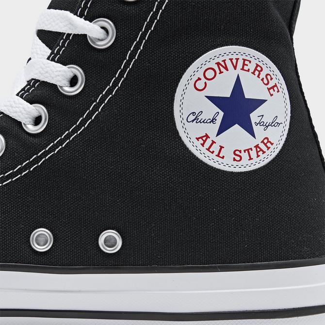 White high top converse finish clearance line