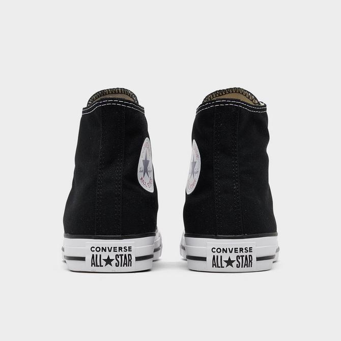 Big kid black high top outlet converse