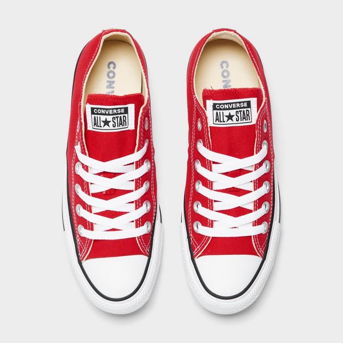 Red cheap low top