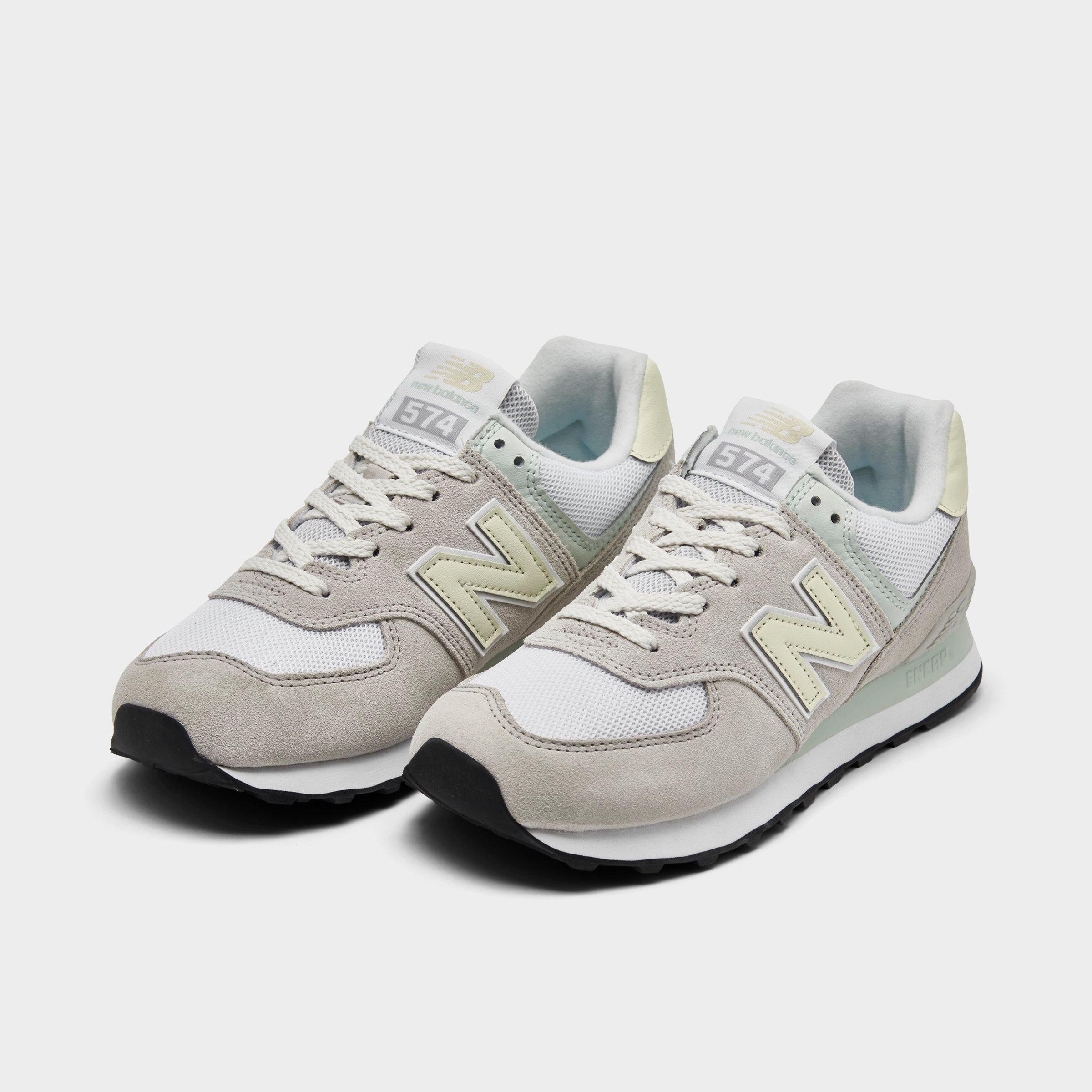 new balance women's 574 iridescent casual sneakers from finish line