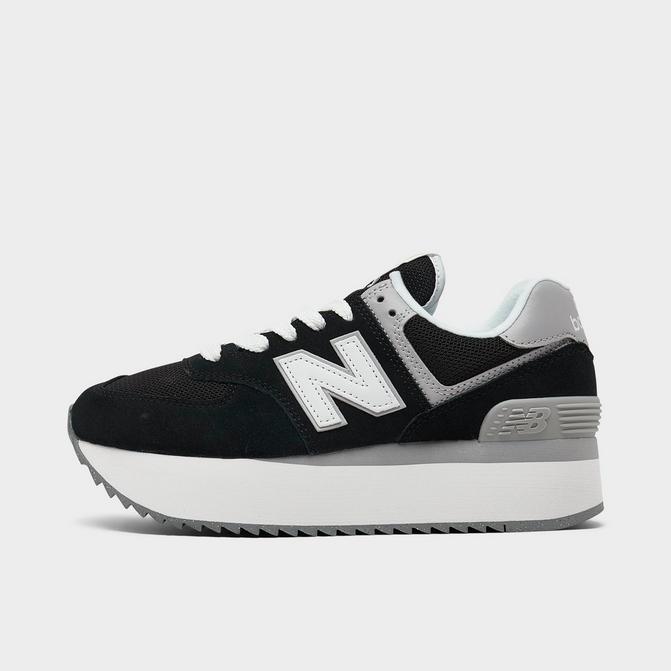 New Balance Women's 574 Core Black & White