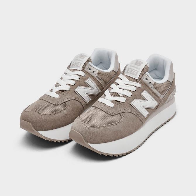 New Balance Women's 574+ Casual Sneakers From Finish Line - Macy's