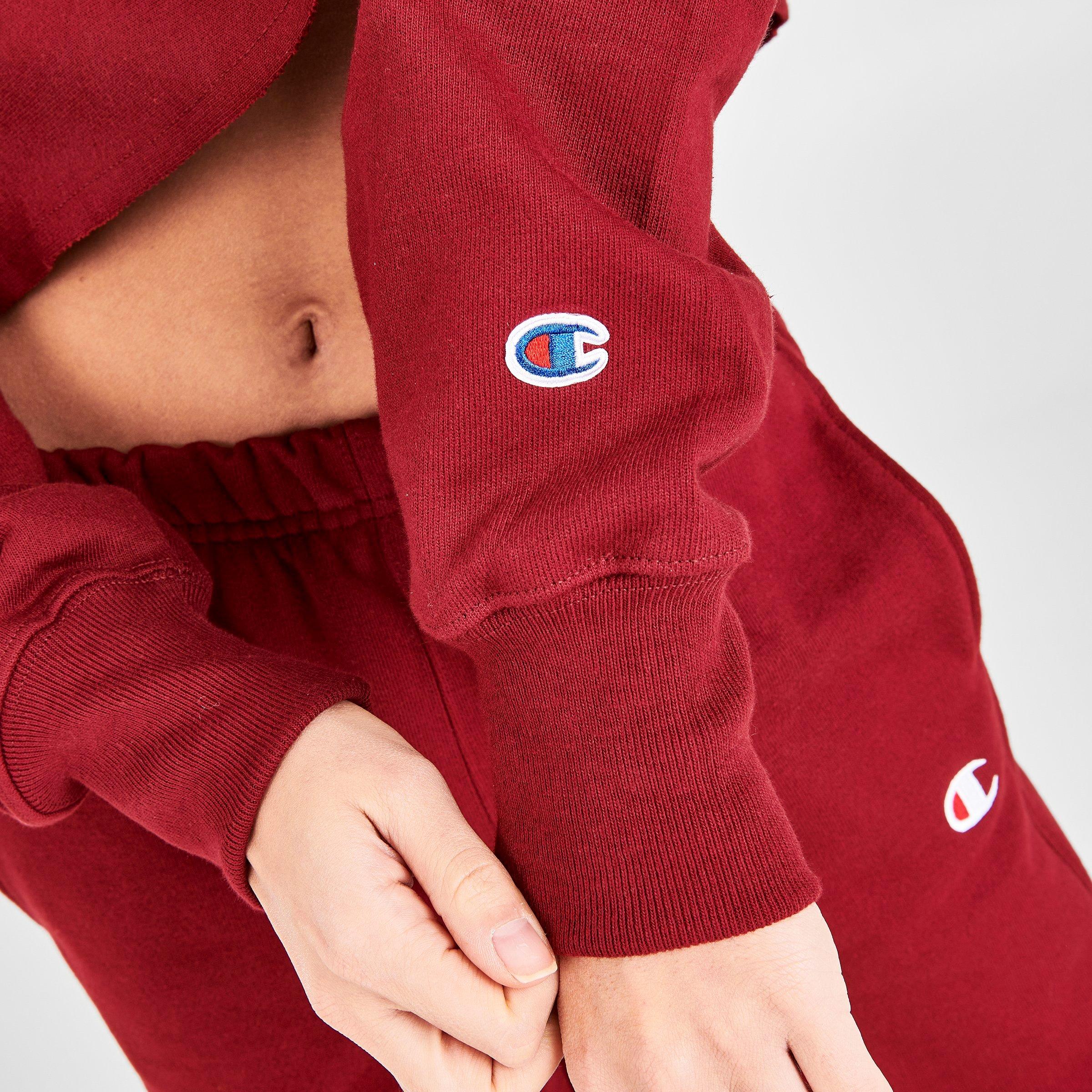 womens maroon champion hoodie