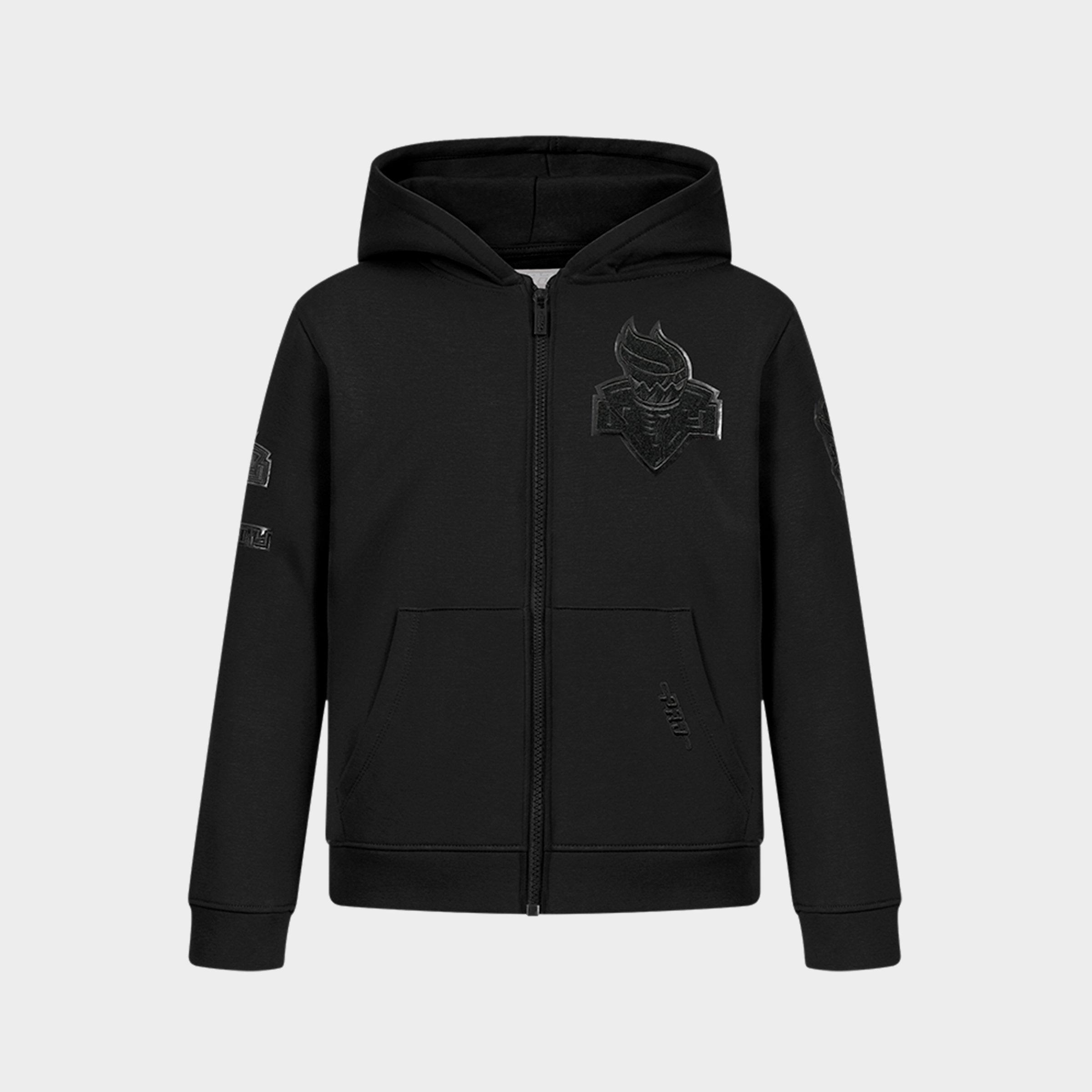 Big Kids' Pro Standard New York Liberty WNBA Triple Black Pullover ...