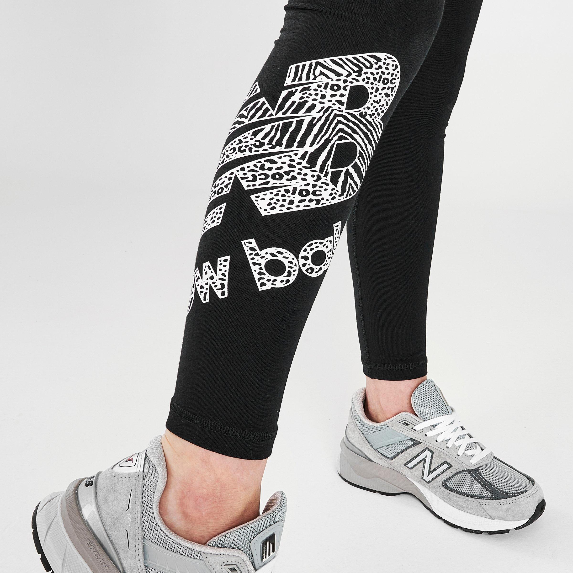 new balance black animal print
