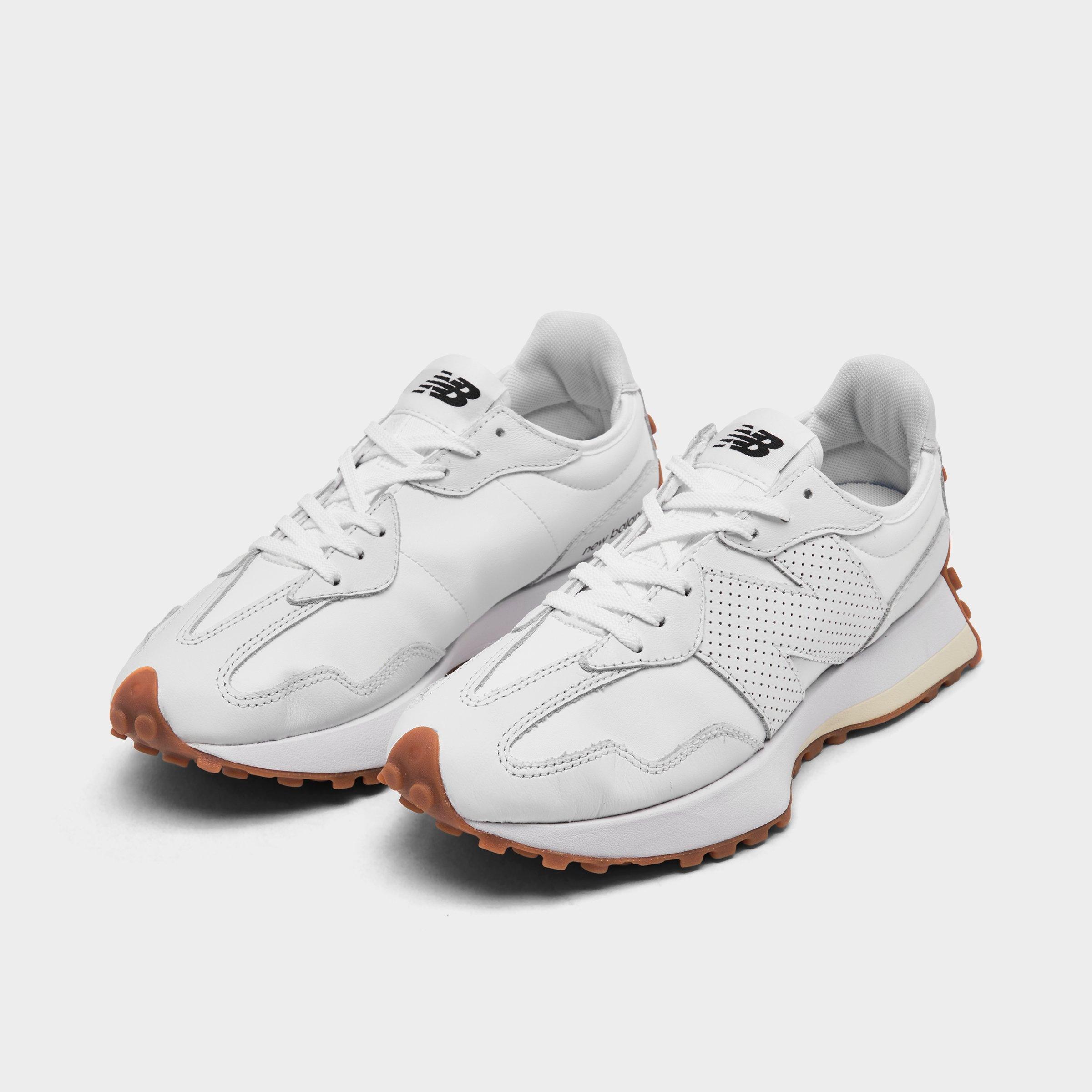 new balance all white leather