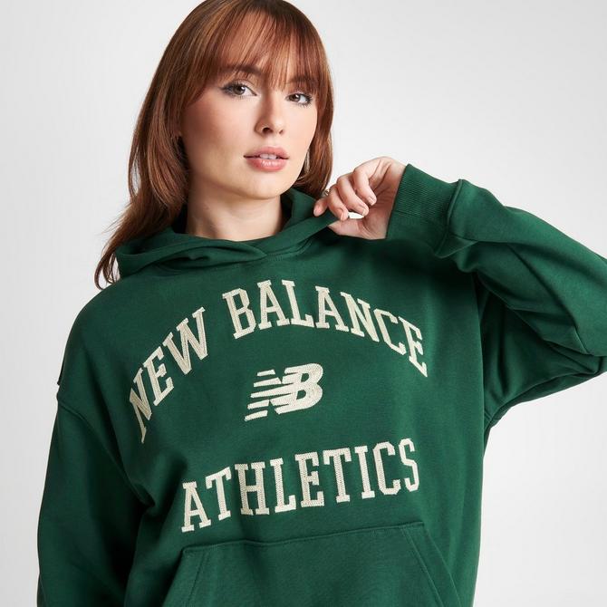 Green new balance hoodie new arrivals