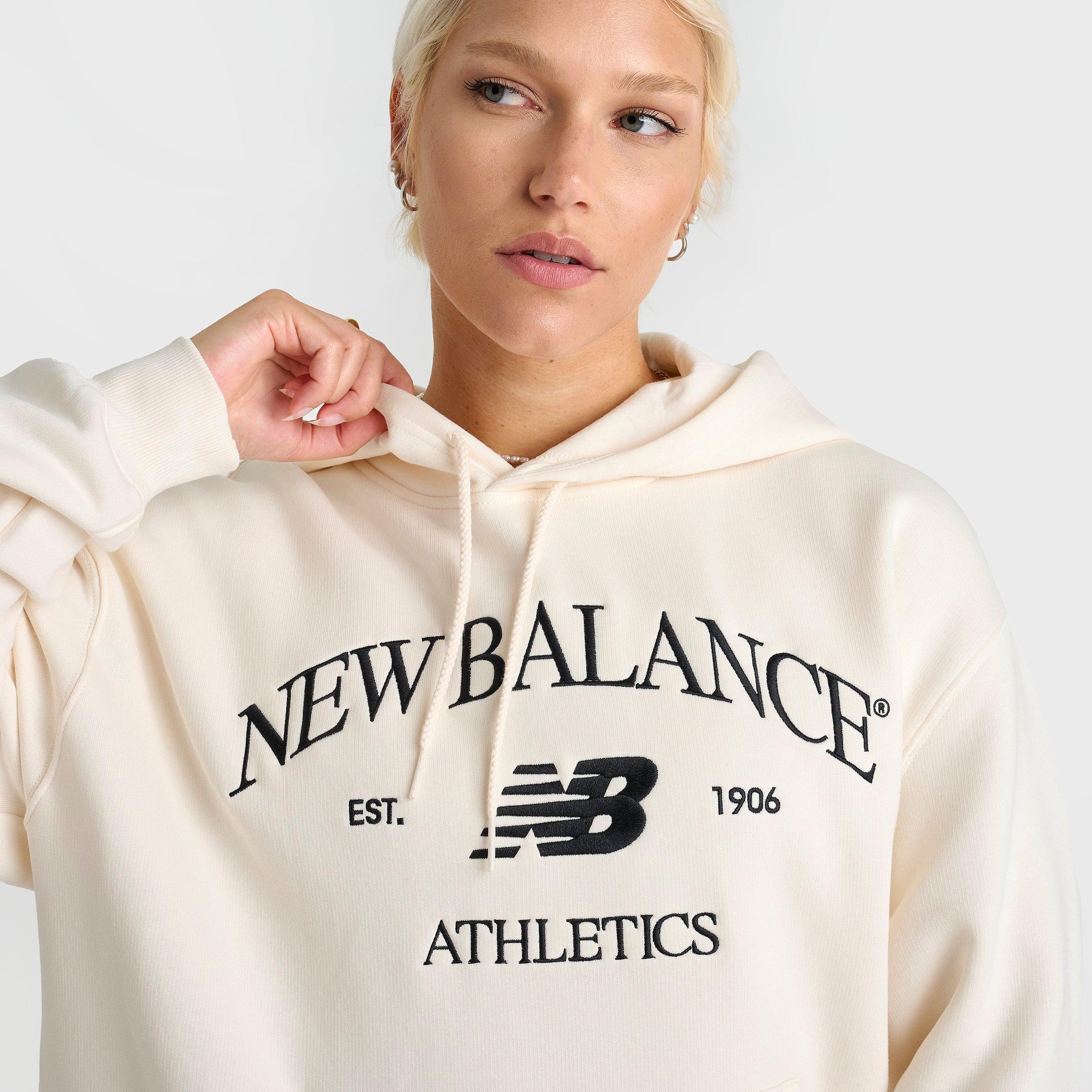 Women's New Balance Rise Pullover Hoodie Finish Line