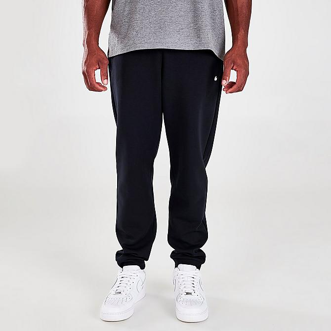 Front Three Quarter view of Men's Lacoste Tapered Jogger Pants Click to zoom