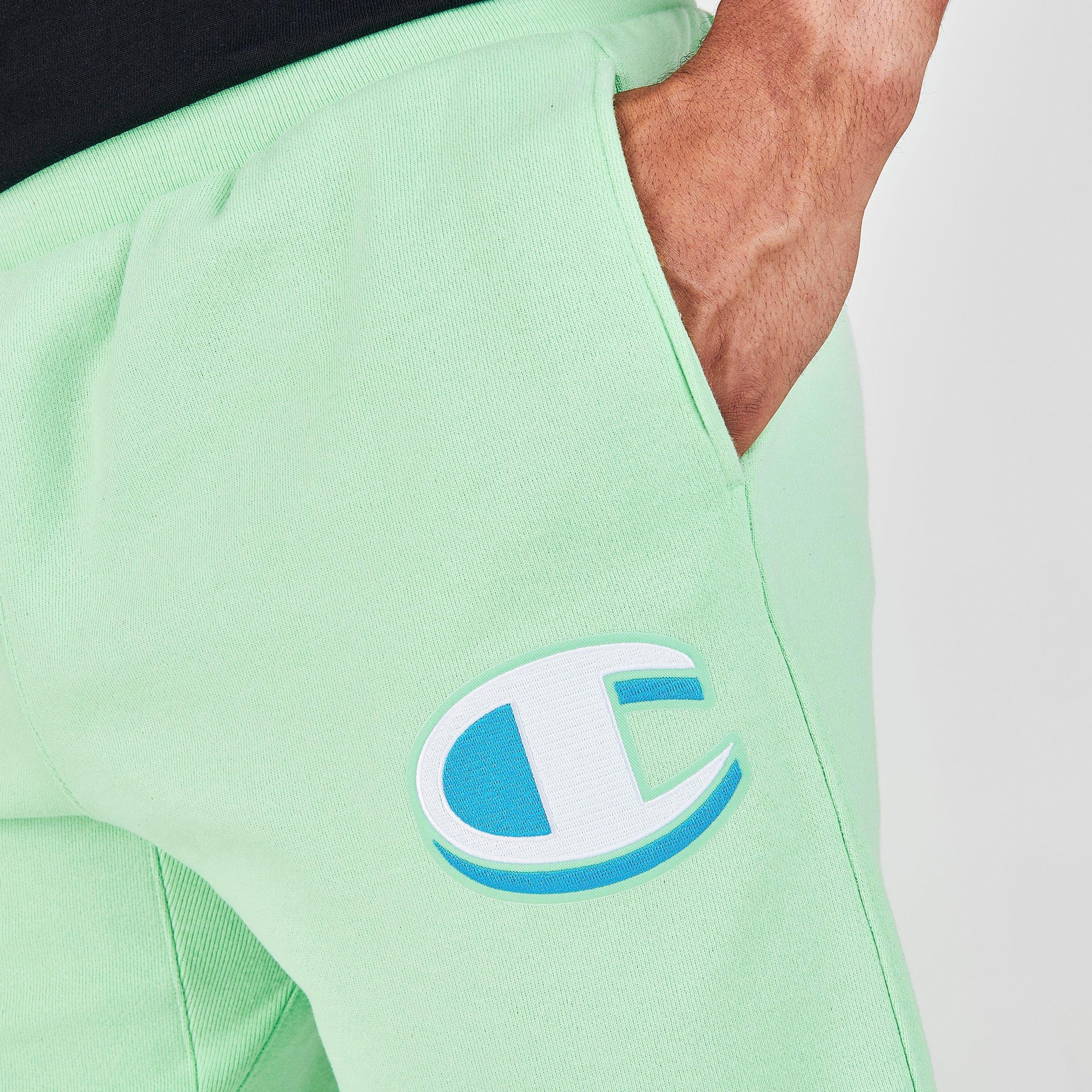 champion multicolor cutoff sweatshorts