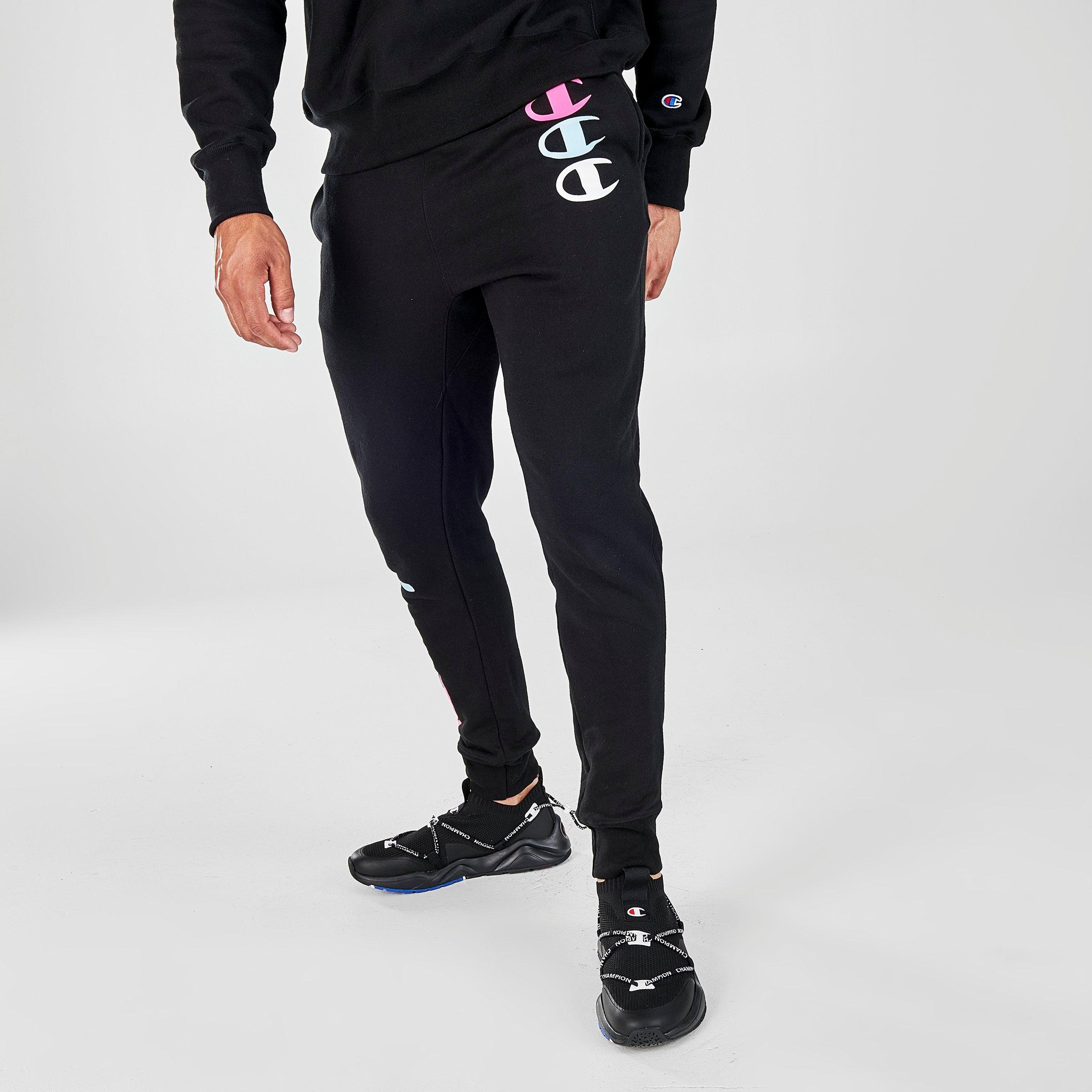 pink champion jogger pants