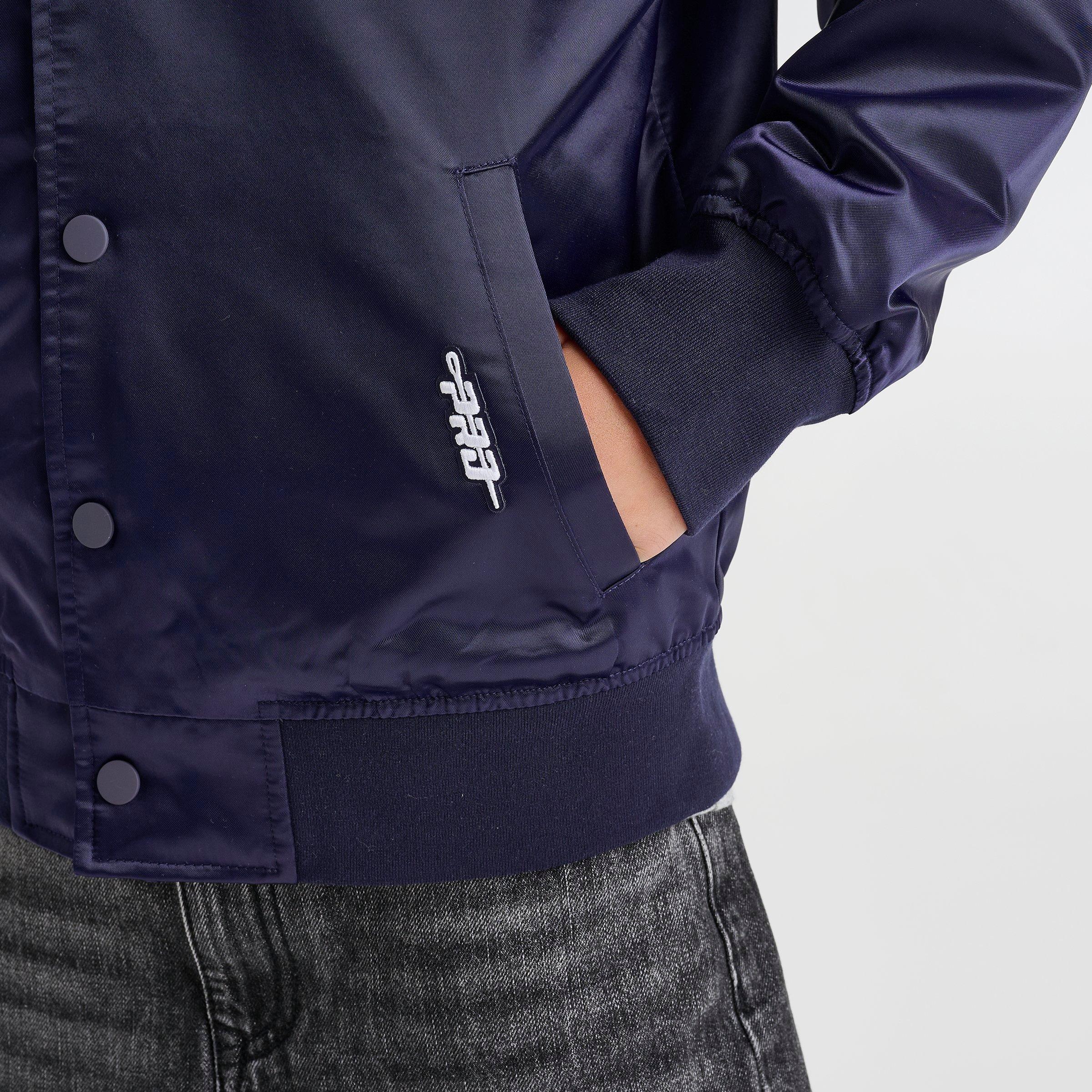 Big Kids' Pro Standard New York Yankees MLB Emblem Satin Jacket