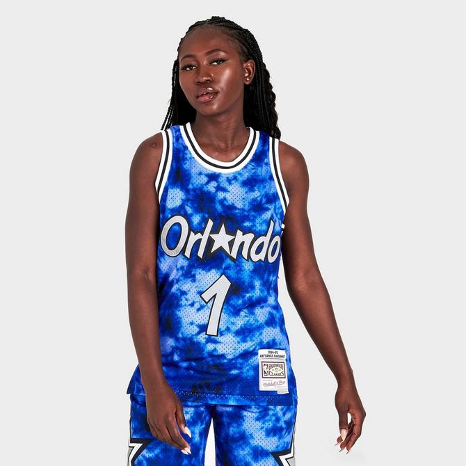 Women's Mitchell & Ness Orlando Magic NBA Penny Hardaway Galaxy ...