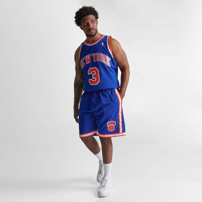 Mitchell & Ness Nba New York Knicks Swingman Shorts in Blue for Men