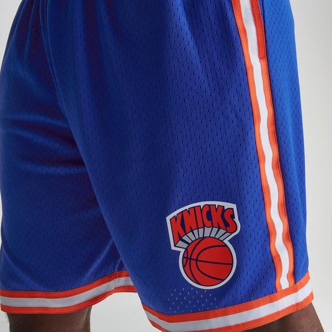 Mitchell & Ness Nba New York Knicks Swingman Shorts in Blue for