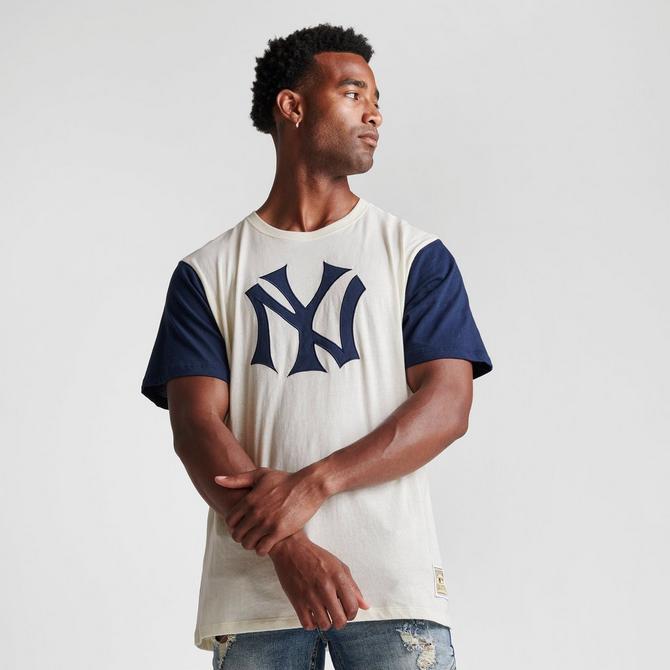 Men's Mitchell & Ness New York Yankees MLB Color Blocked T-Shirt