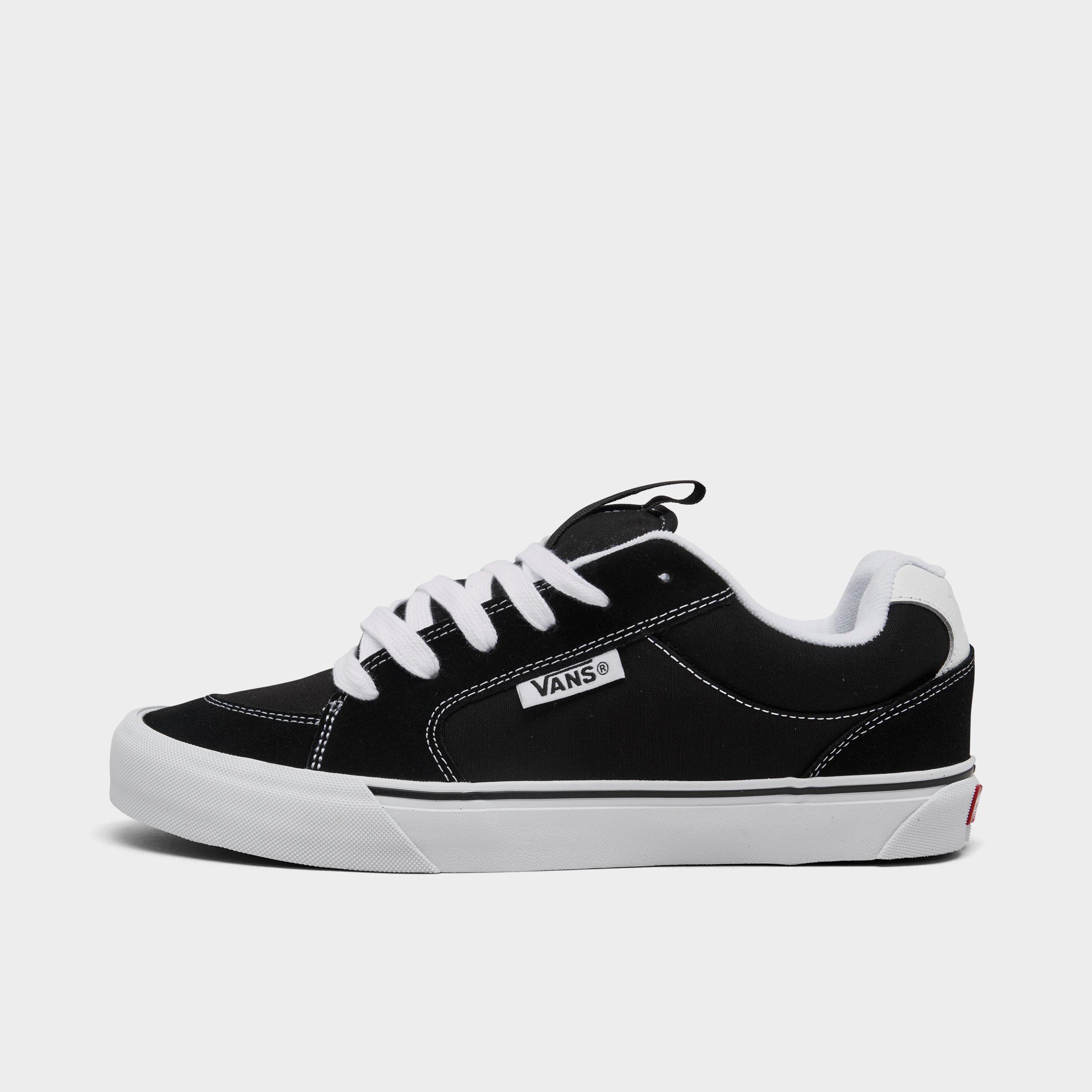 Vans Men's Chukka Push Casual Shoes in Black/White Size: 7.5