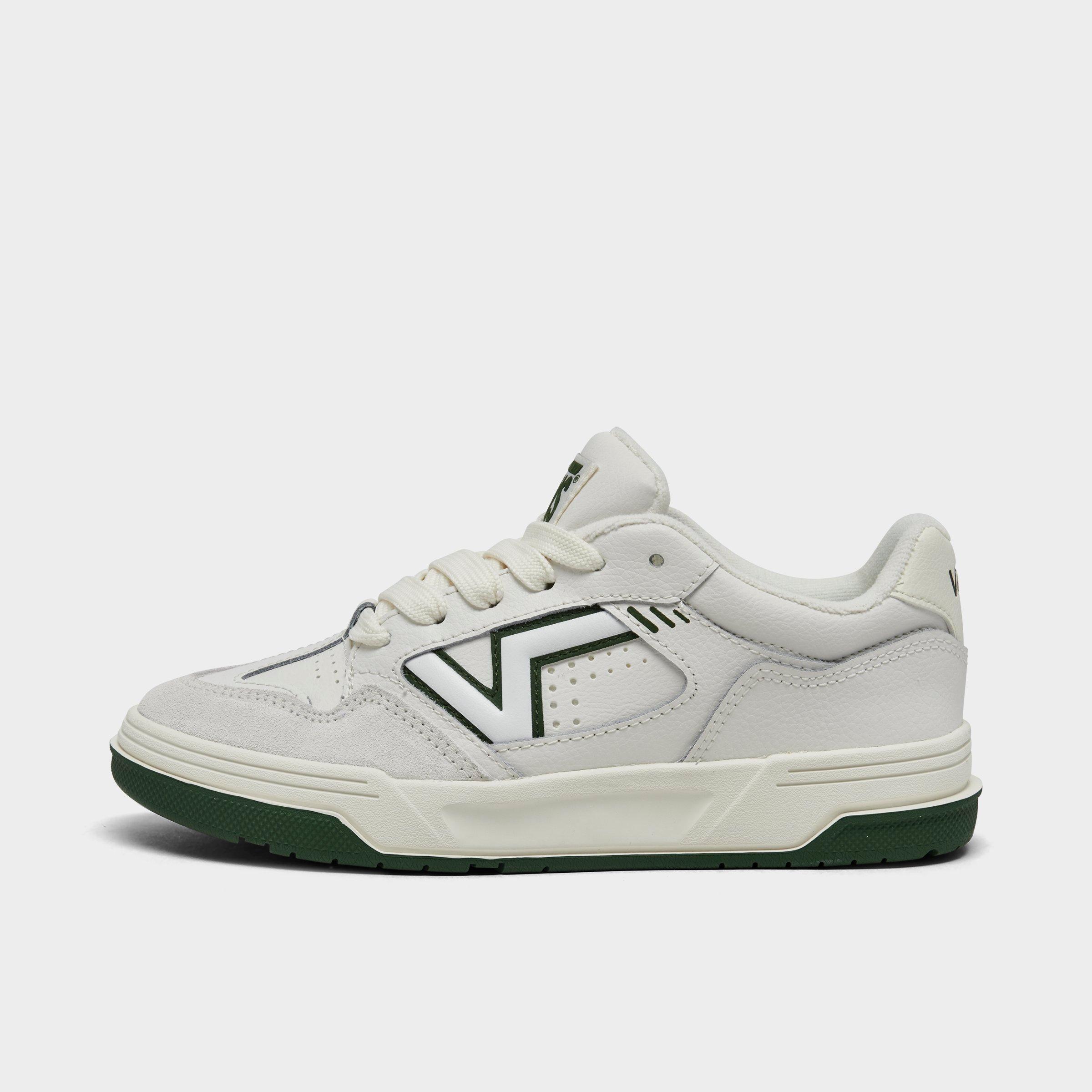 Vans Women's Upland Casual Shoes in Vintage Sport Douglas Fir White/Green Size: 5.5