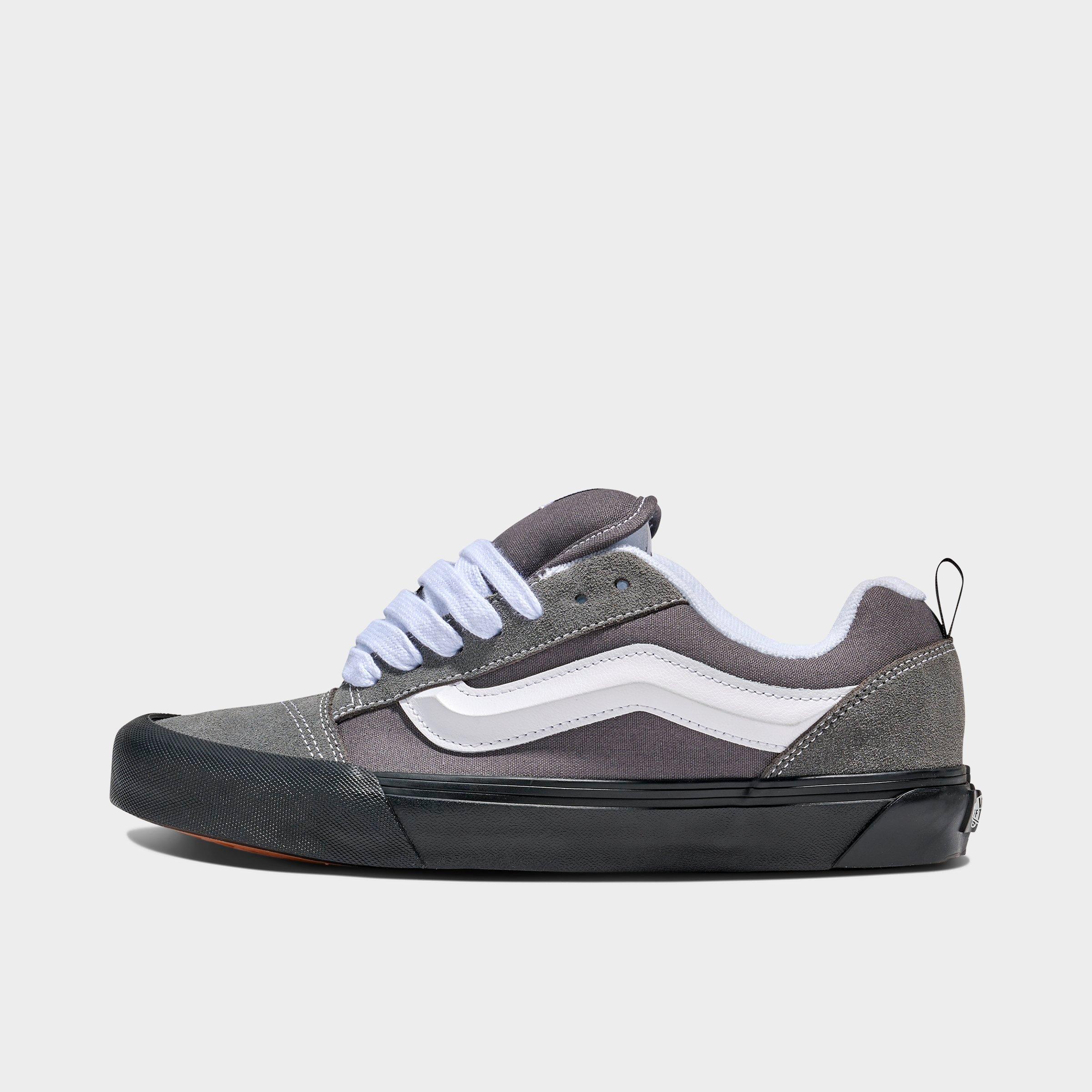 Vans Men's Knu Skool Casual Shoes in Tonal Pewter Size: 7.5