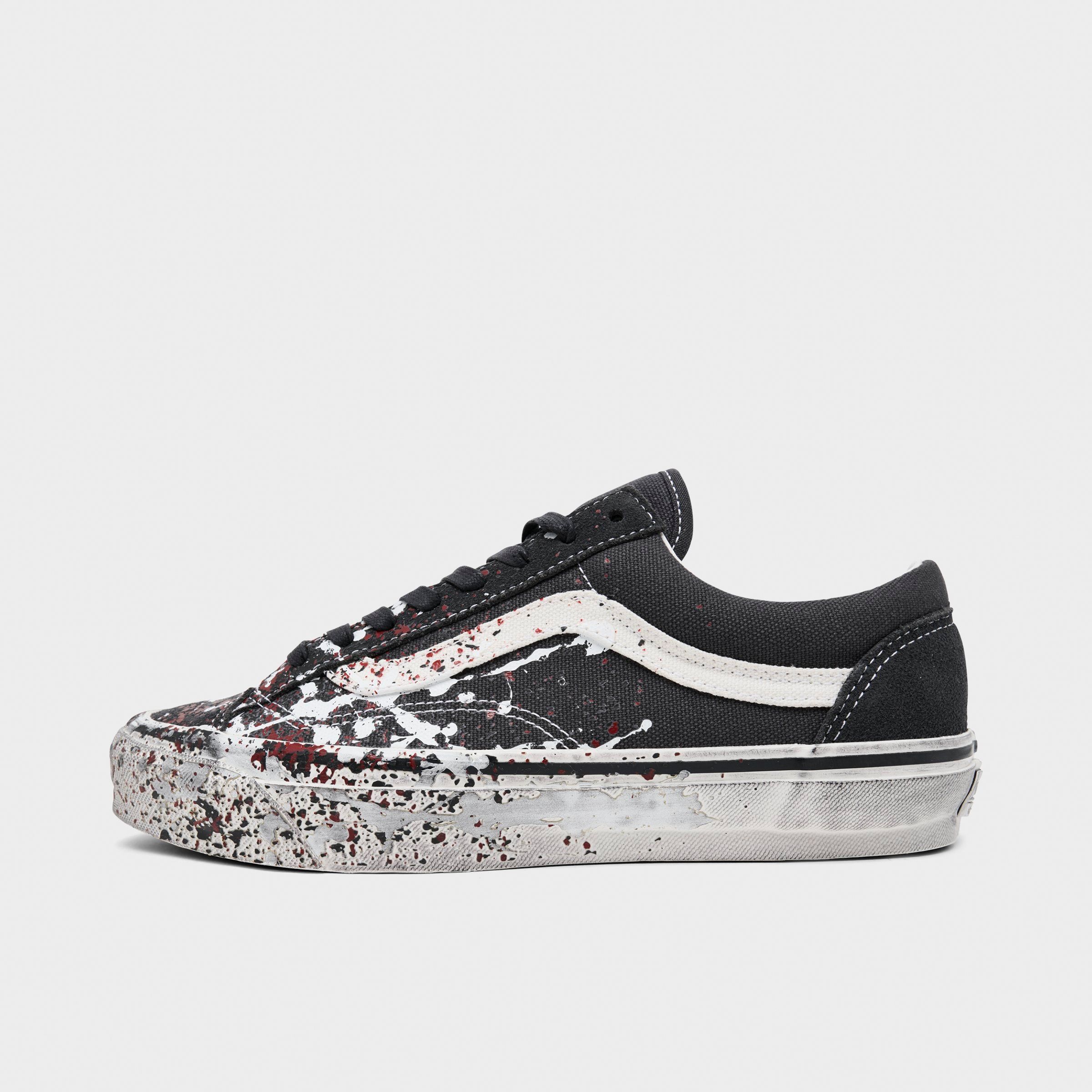 Paint Splatter Charcoal Grey