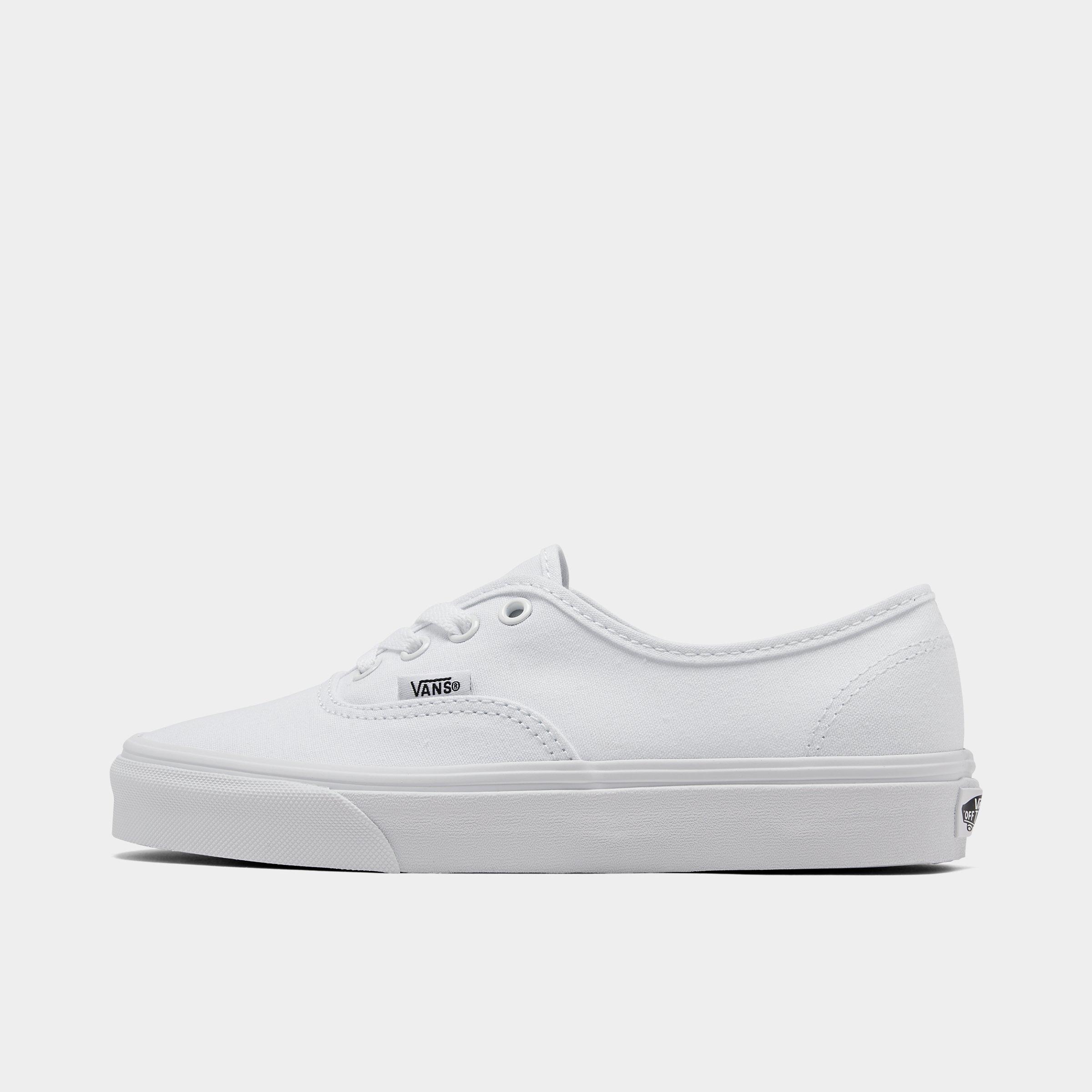 Vans Women's Authentic Casual Shoes in White Size: 5