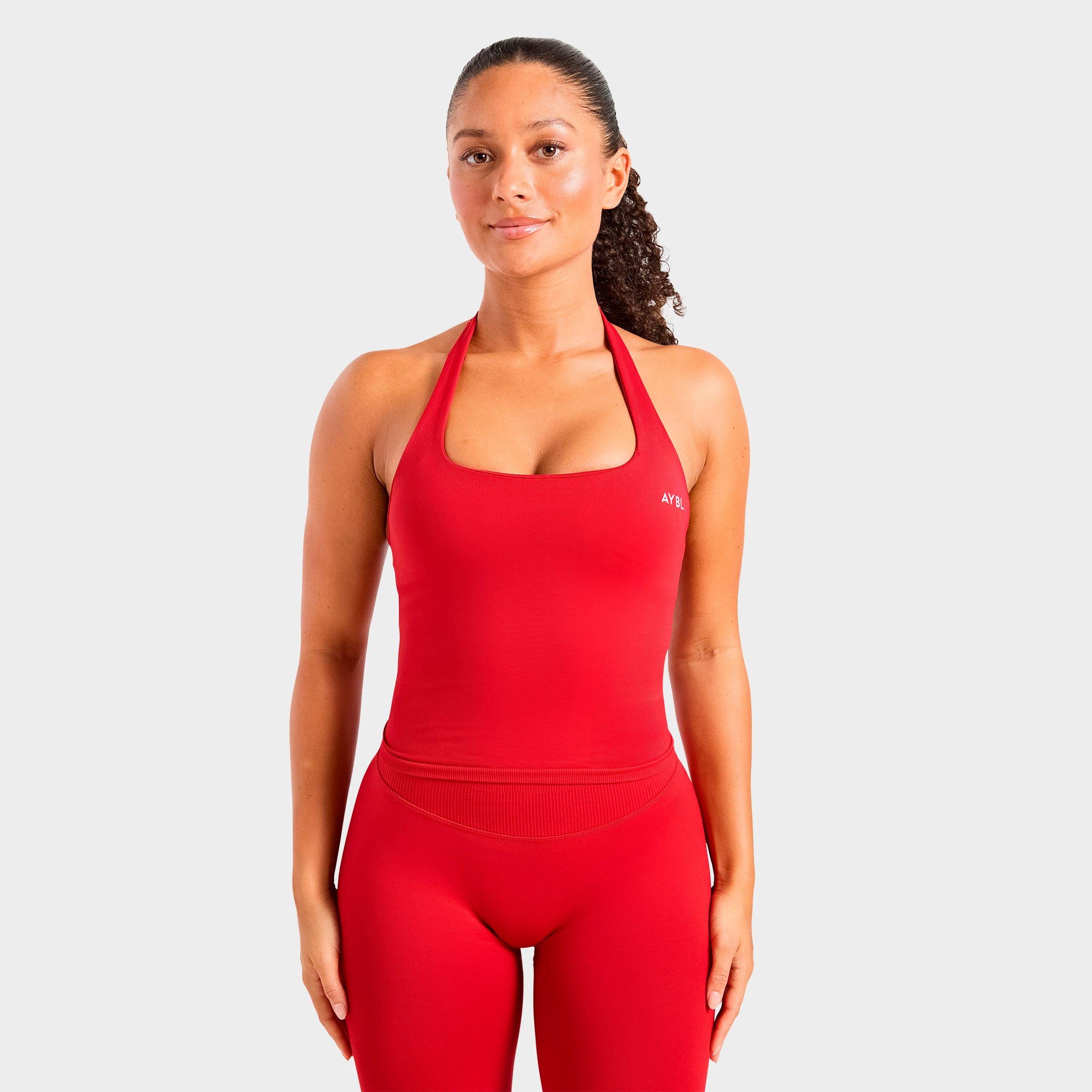 AYBL Women's Enhance Seamless Halterneck Tank Top