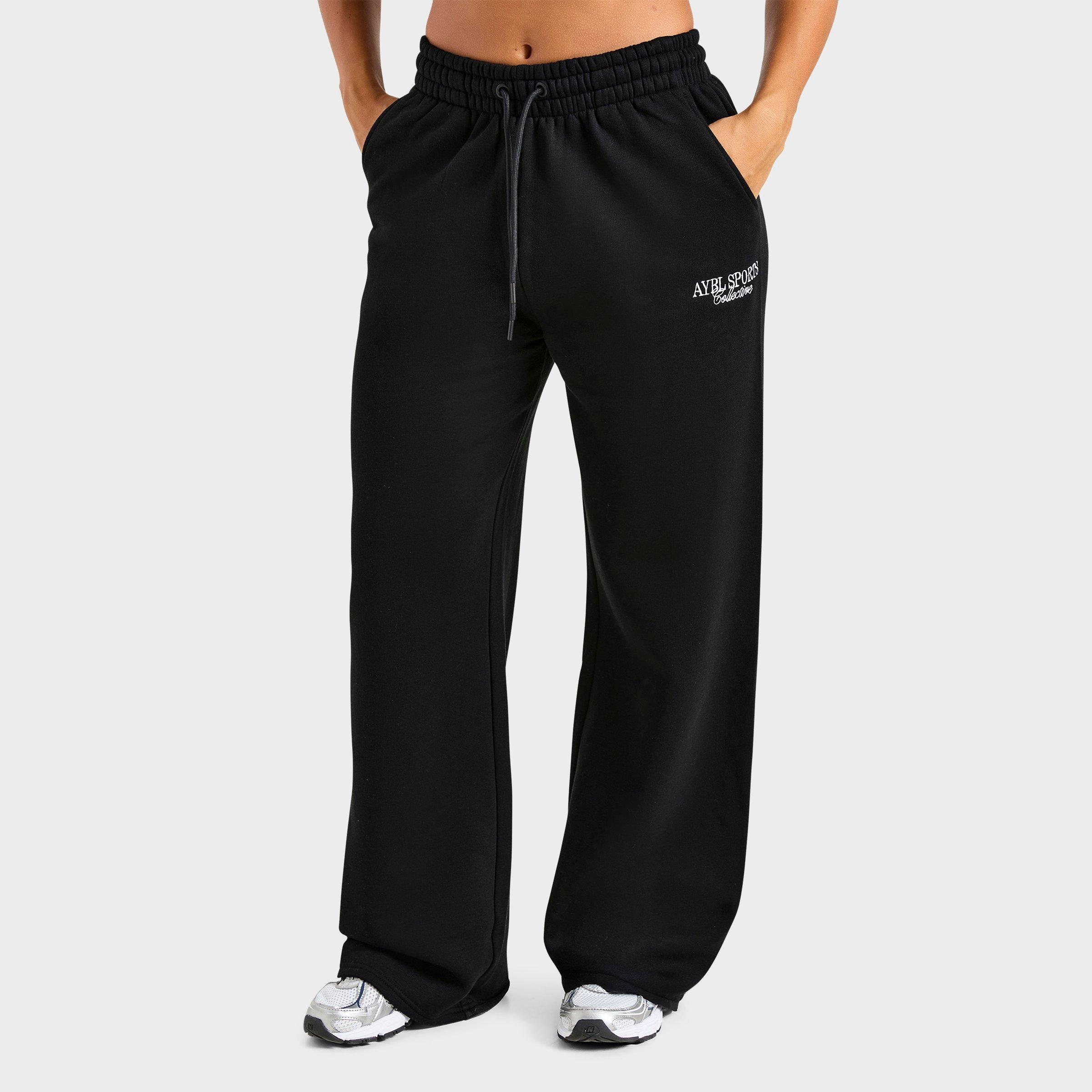 AYBL Women's Sports Collective Oversized Straight-Leg Jogger Pants