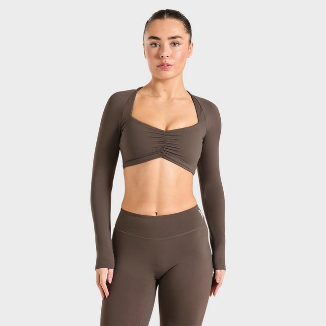 Women's AYBL Physique Long-Sleeve Crop Top