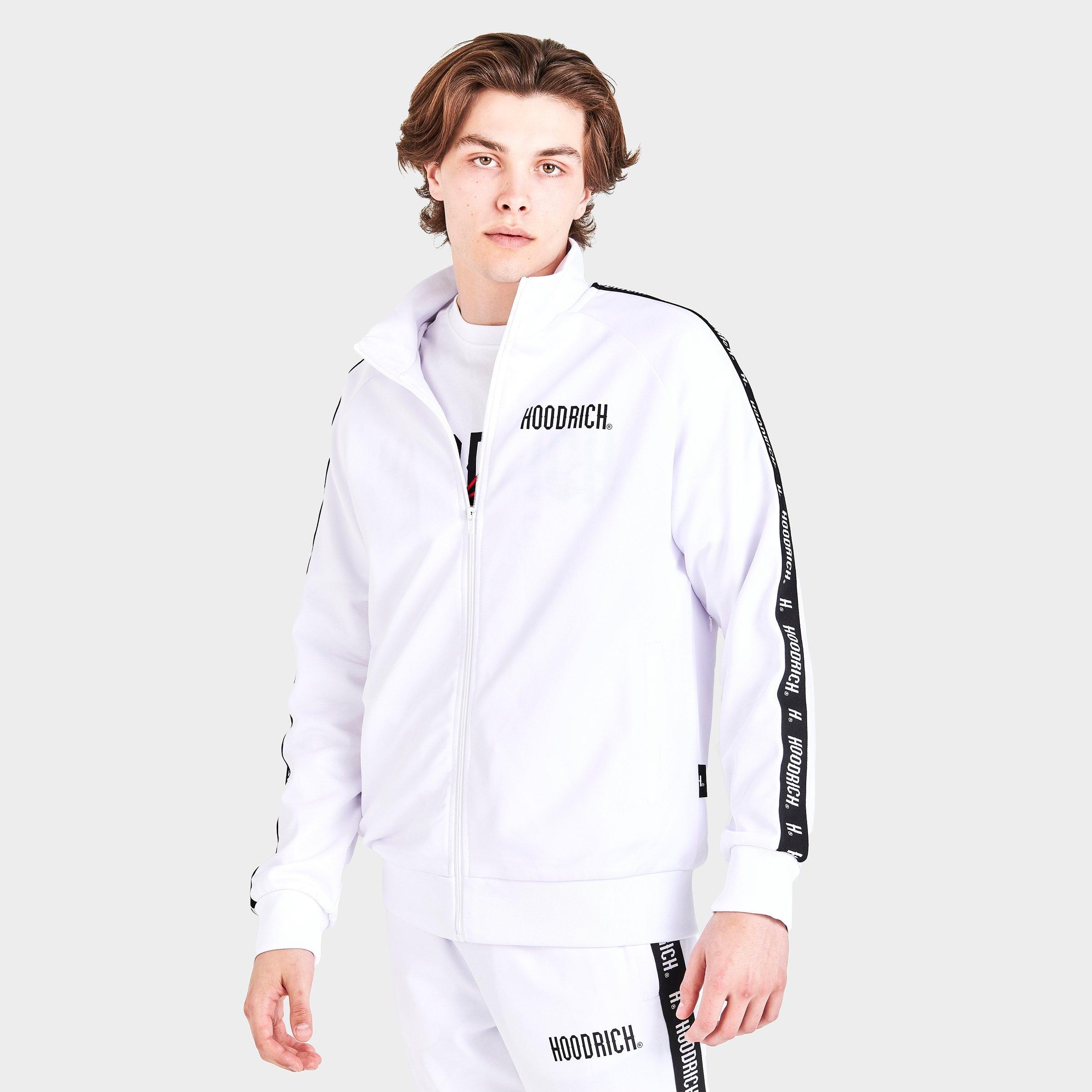 Hoodrich Men's Og Kraze Track Jacket In White/black/lychee | ModeSens