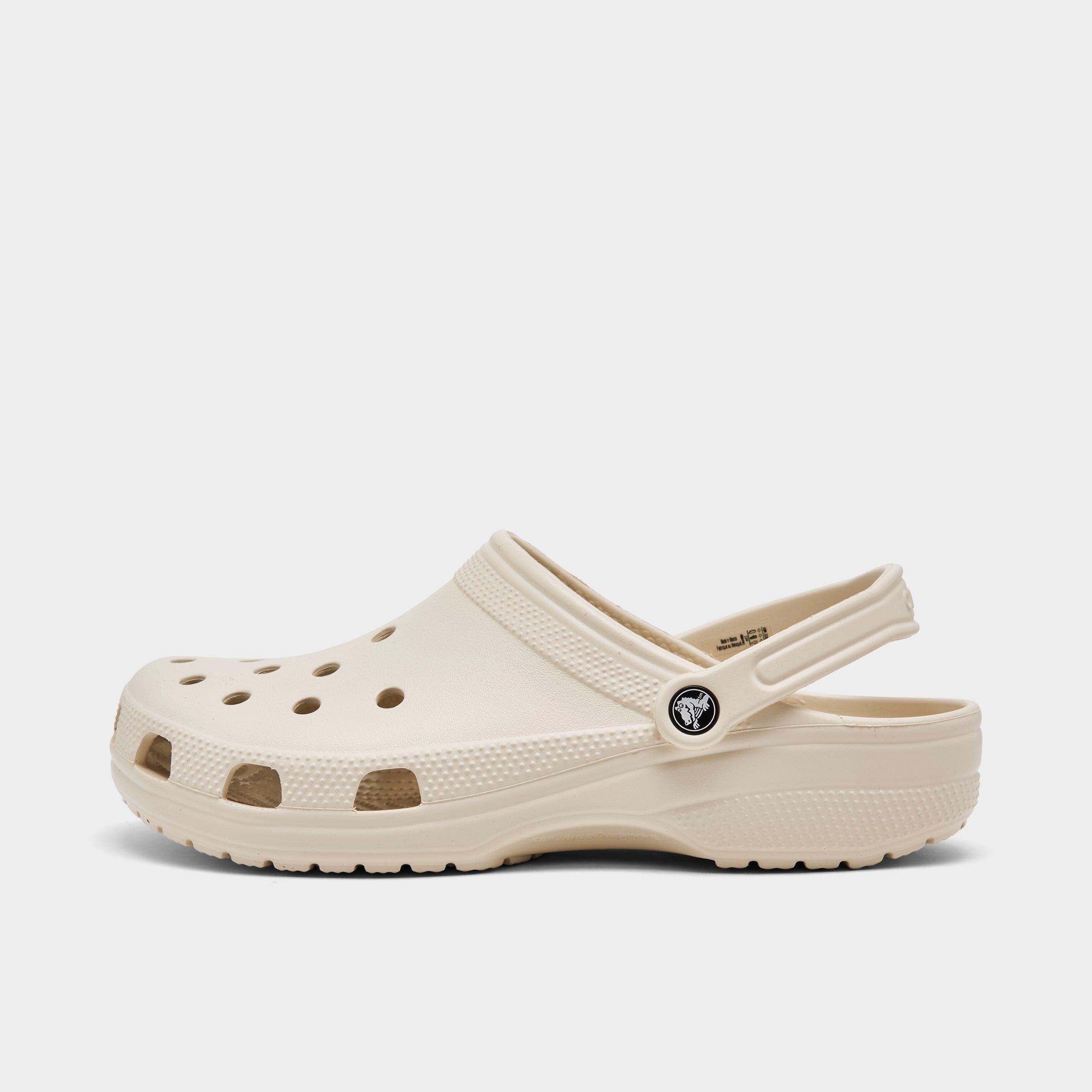 Crocs Unisex Classic Clog Shoes (men's Sizing) In Cream | ModeSens
