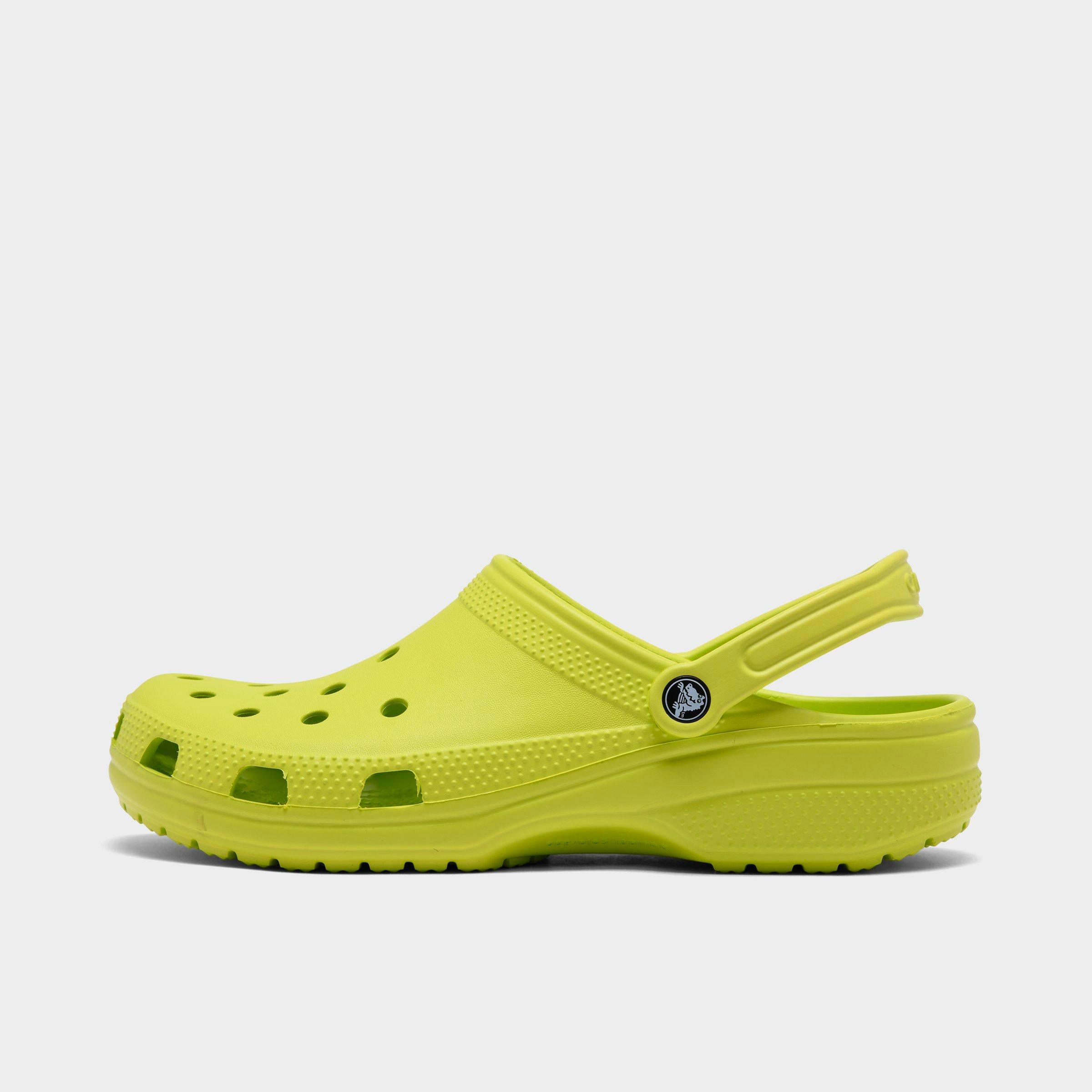 Crocs Classic Clog Shoes (Men's Sizing) in Lime Punch Size: 4.0