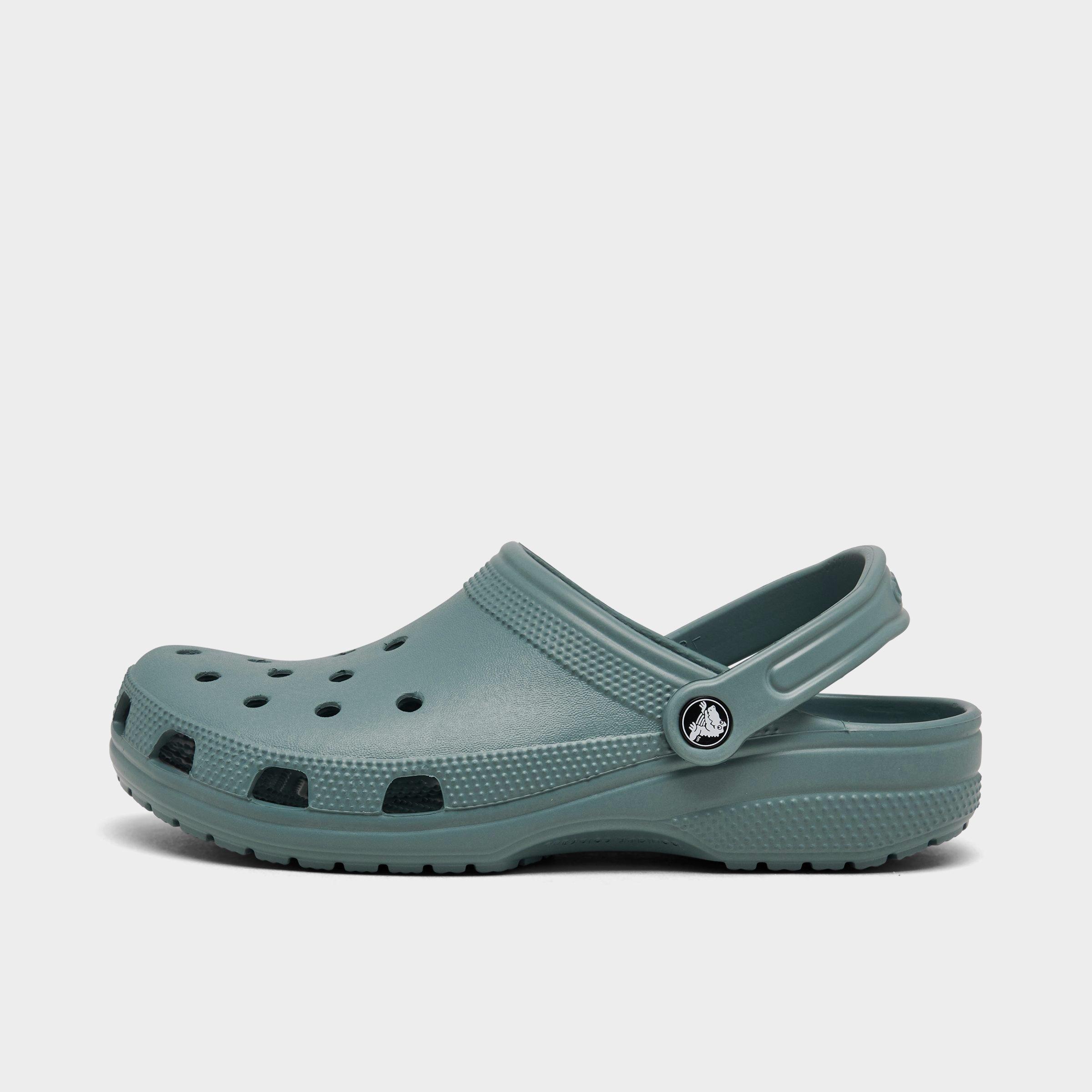 Crocs Unisex Classic Clog Shoes (Men's Sizing) in Green/Pond Size 6