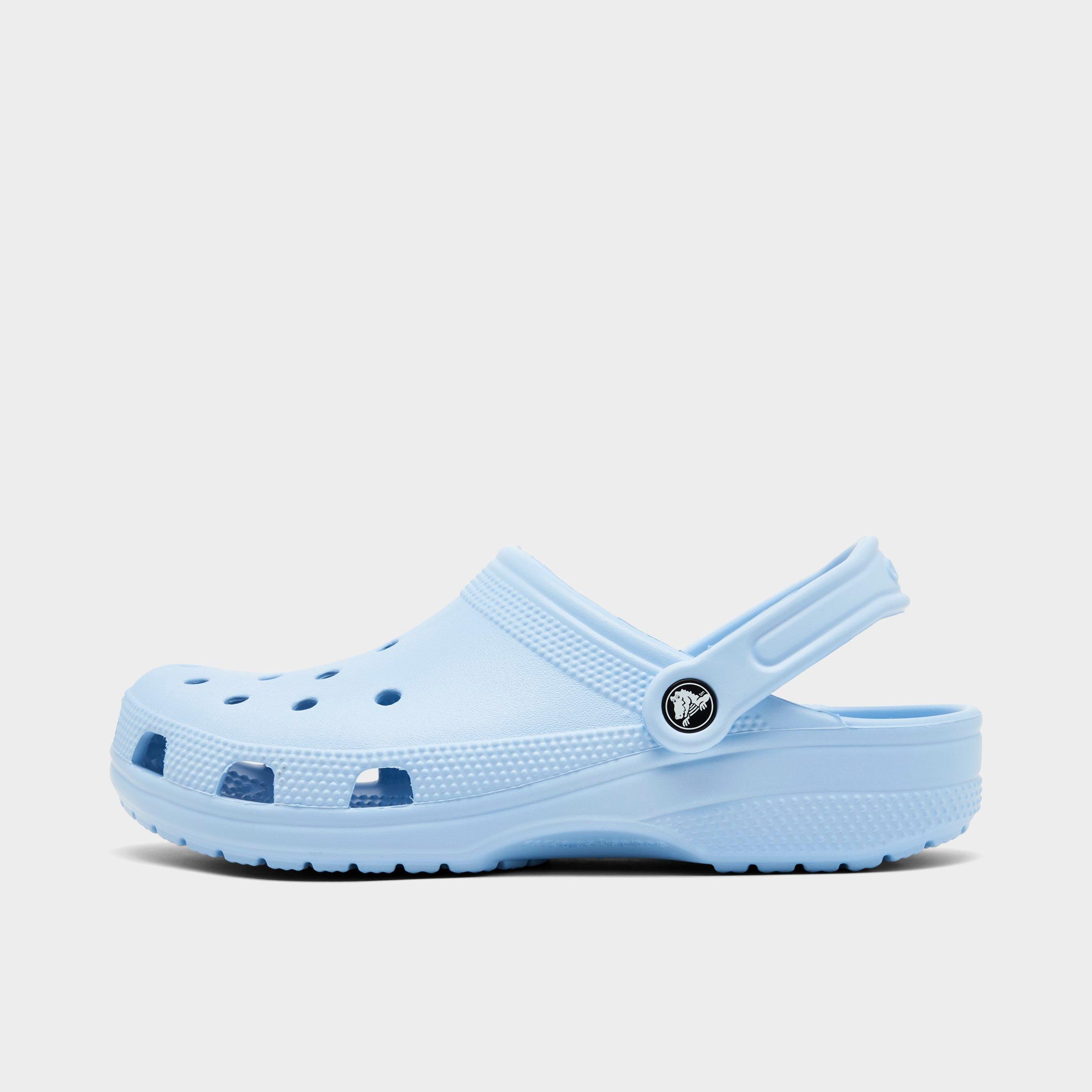 Crocs Unisex Classic Clog Shoes (men's Sizing) In Blue Calcite