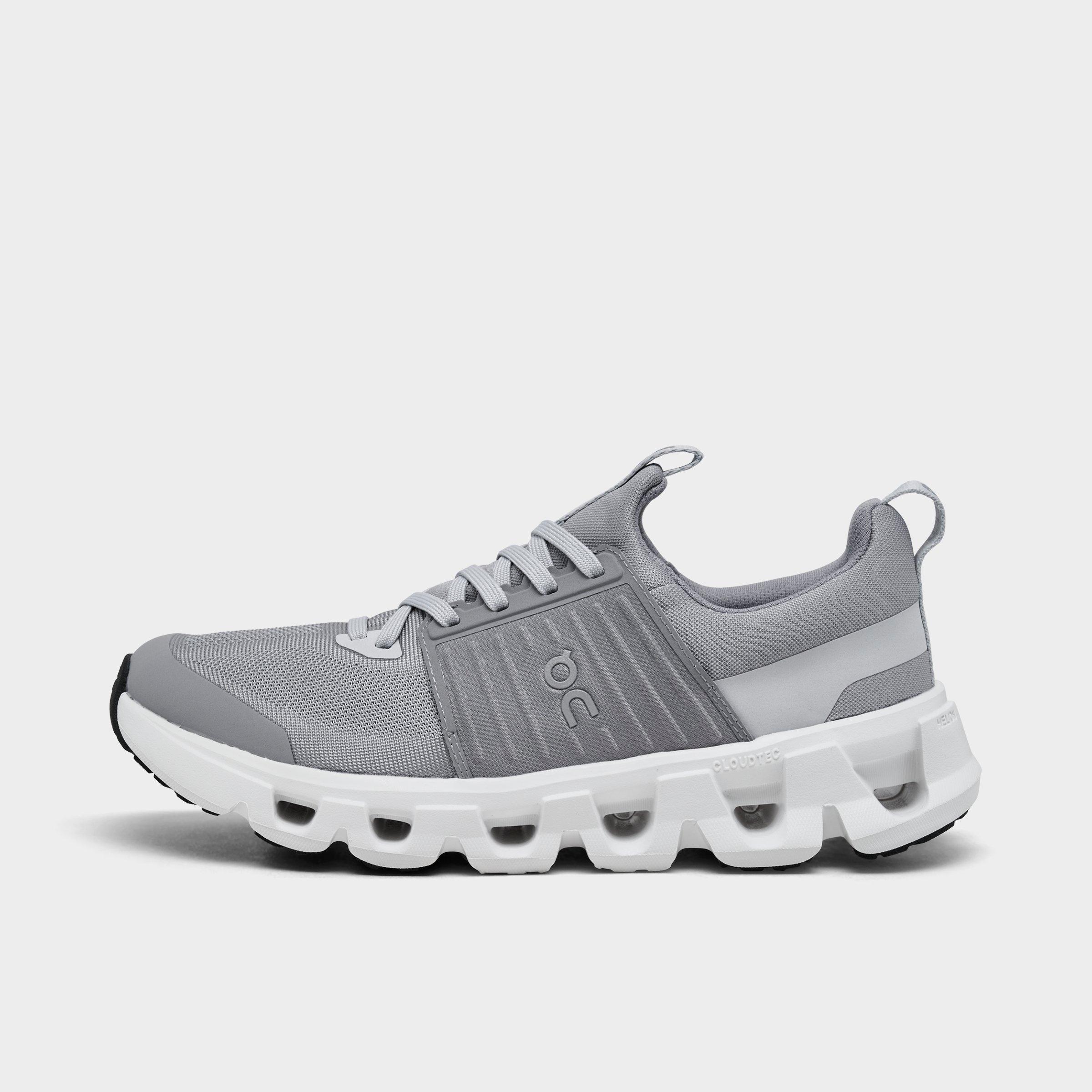 On Big Kids Cloudswift Running Shoes in Alloy/Glacier Size: 3.5