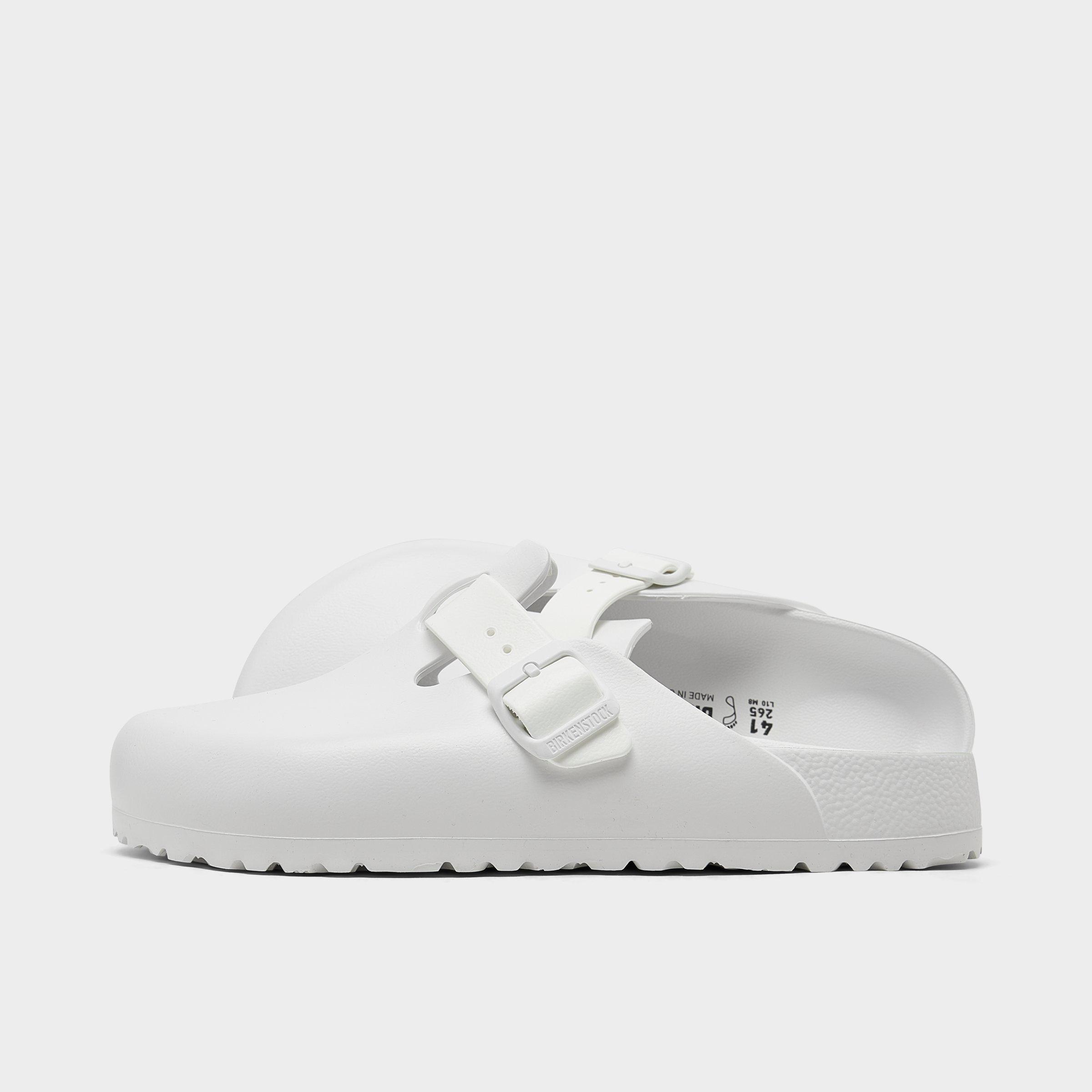 Birkenstock Men's Boston Essentials EVA Clogs in White Size: 41
