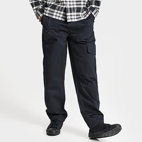 Shop Converse Men's Utility Cargo Pants In  Black