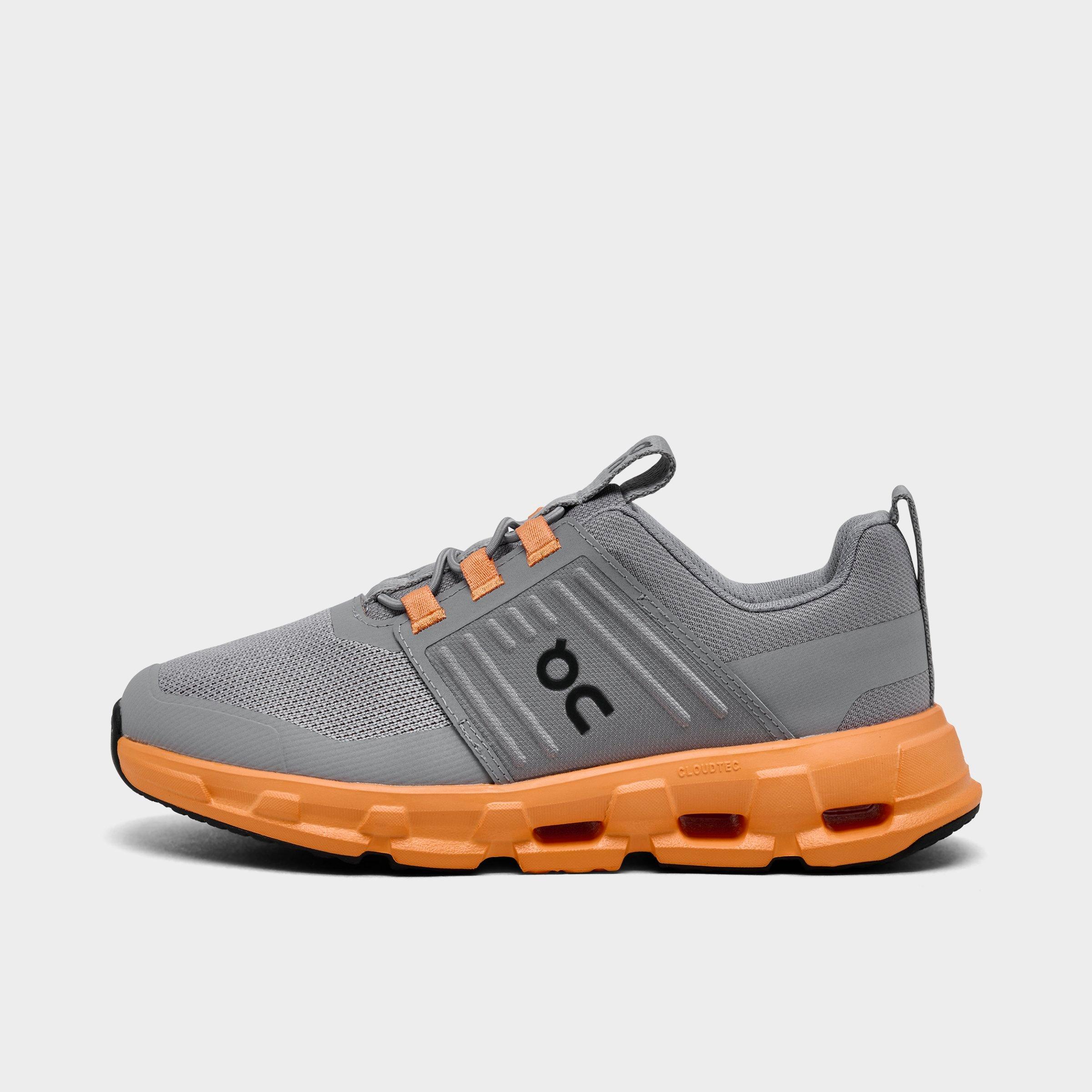 On Little Kids Cloudswift Running Shoes in Alloy/Tangerine Size: 1.0