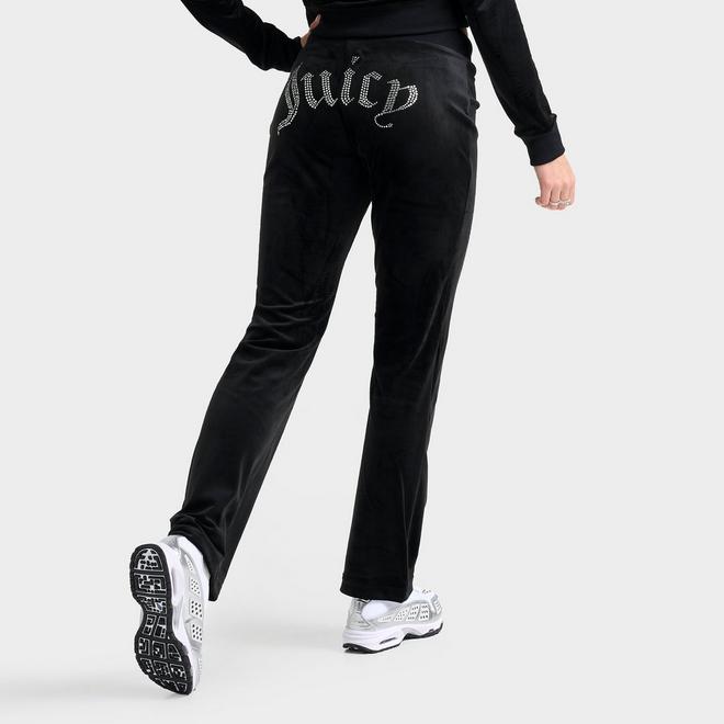 Women's Juicy Couture OG Big Bling Velour Track Pants