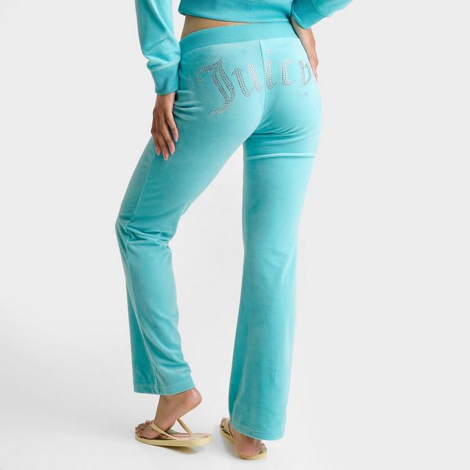 Women's Juicy Couture OG Big Bling Velour Track Pants