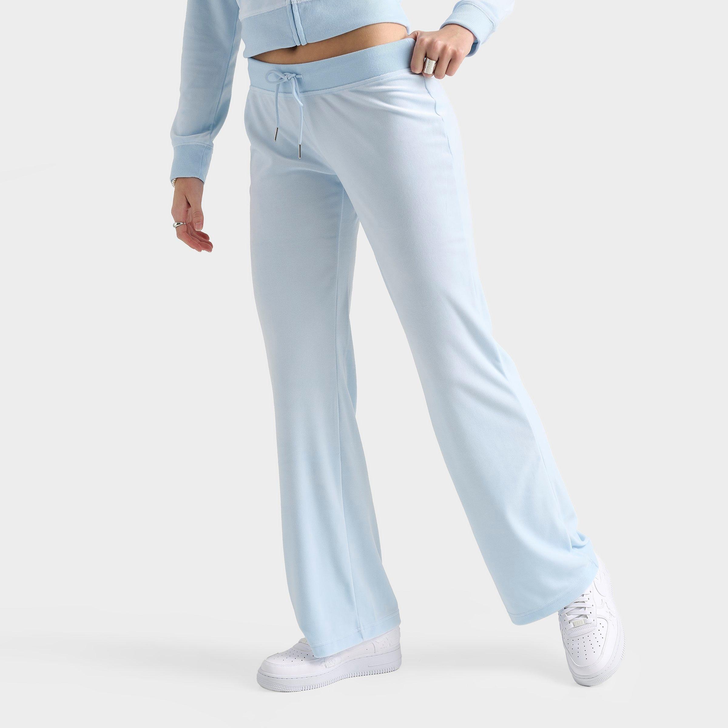 Juicy Couture Women's OG Big Bling Velour Track Pants