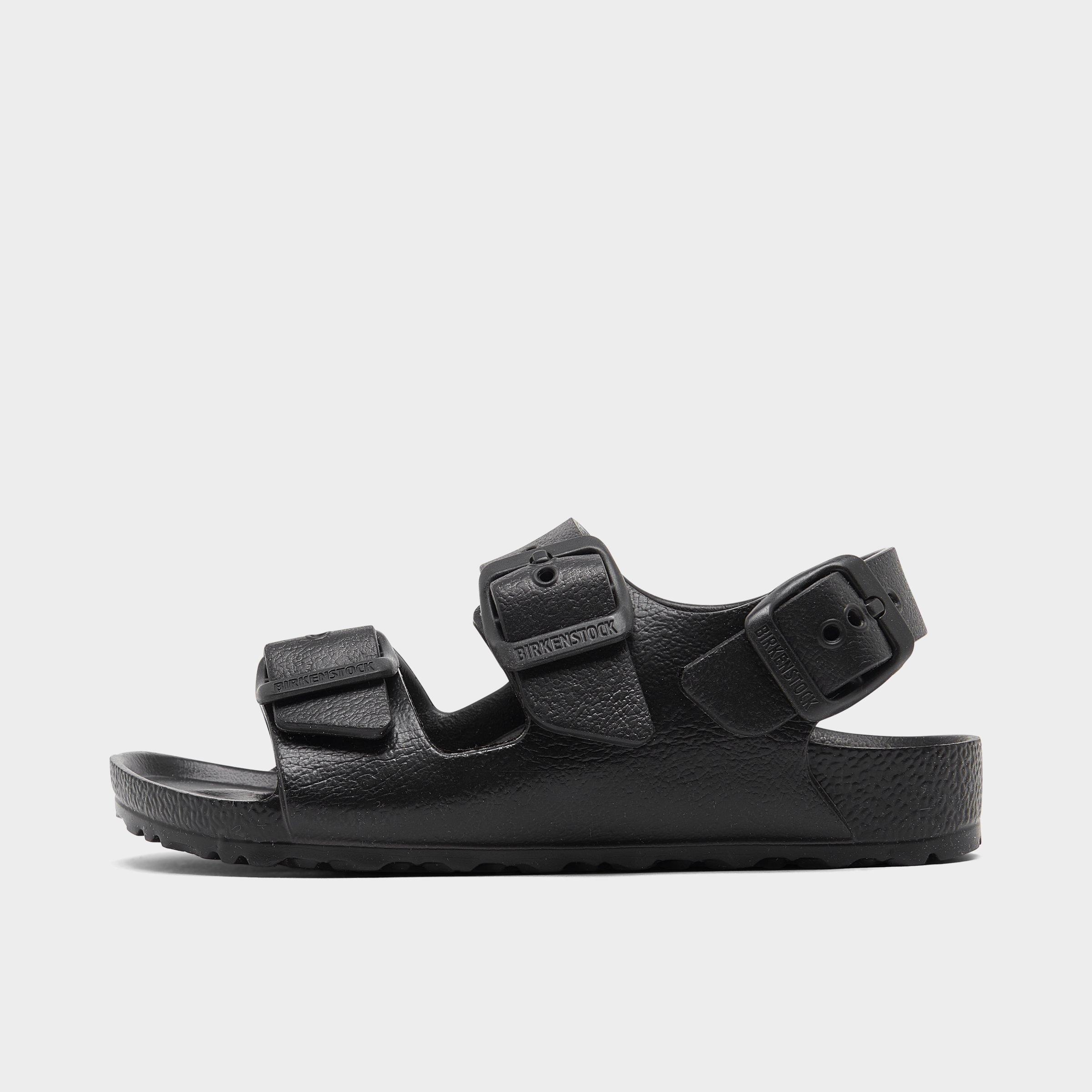 Birkenstock Little Kids Milano Essentials Sandals From Finish Line In Black