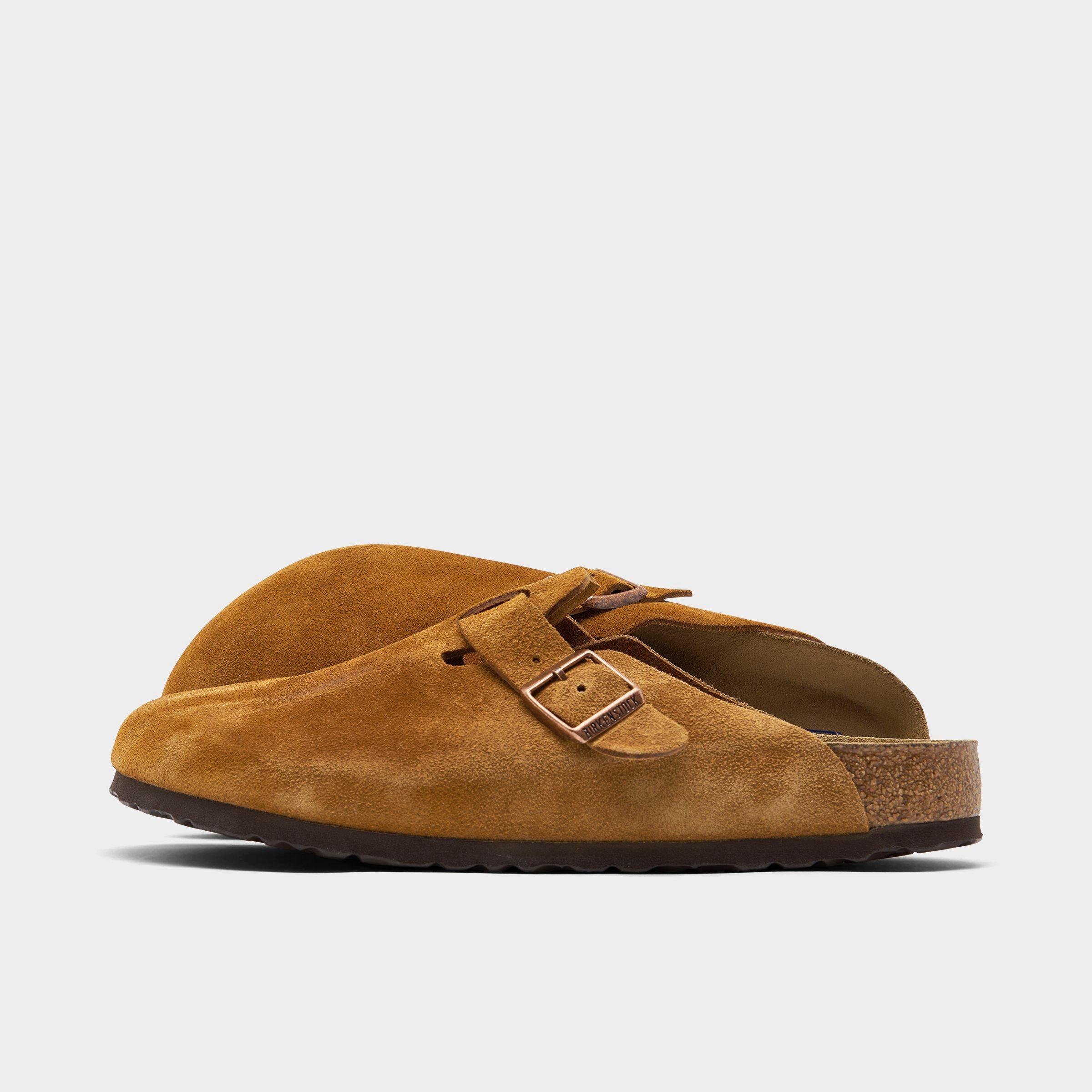 Birkenstock Men's Boston Soft Footbed Clogs in Mink Size: 41