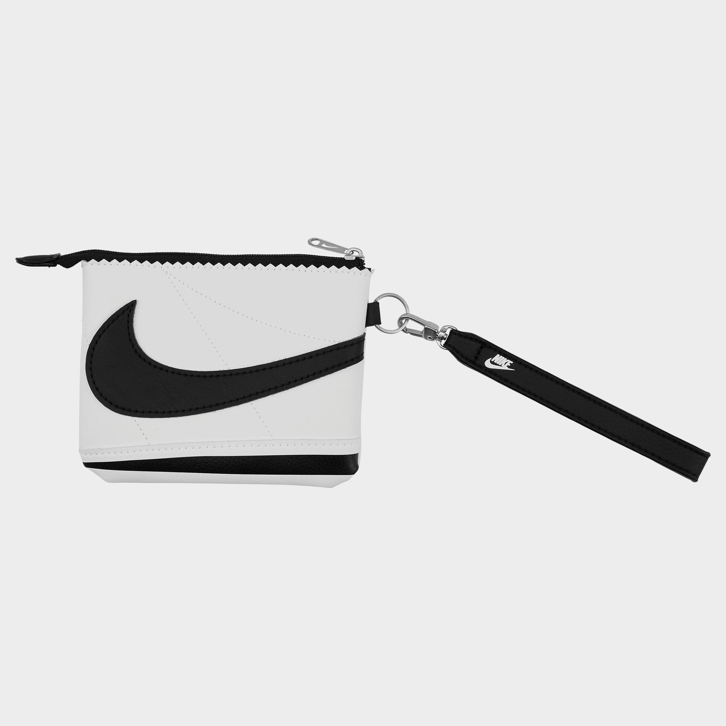 Nike Icon Cortez Wristlet In Black